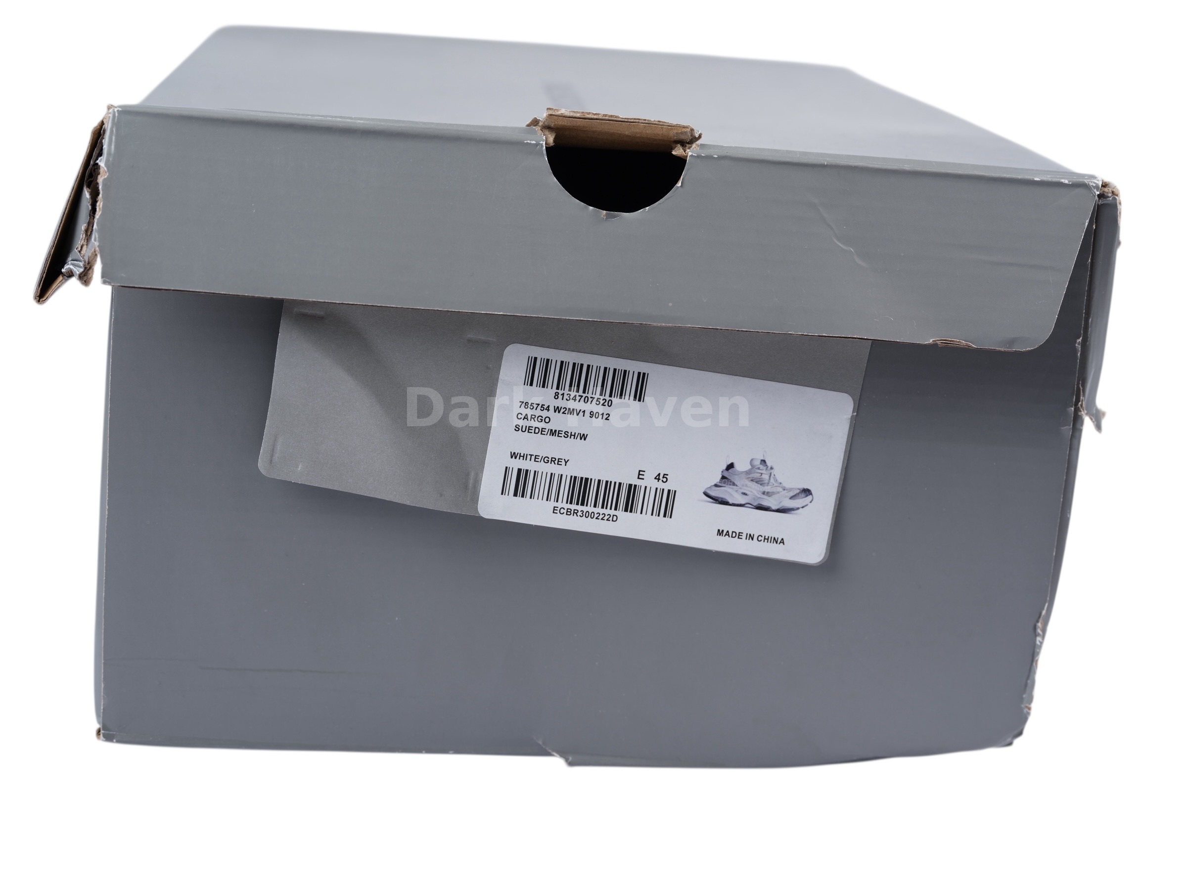 Cargo Sneakers White / Grey