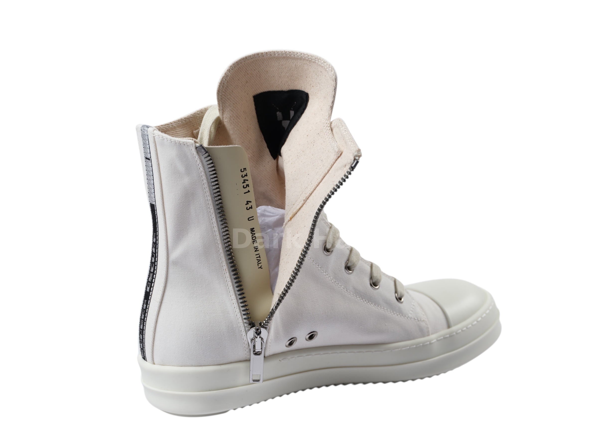 Ramones High Sneakers Chalk White