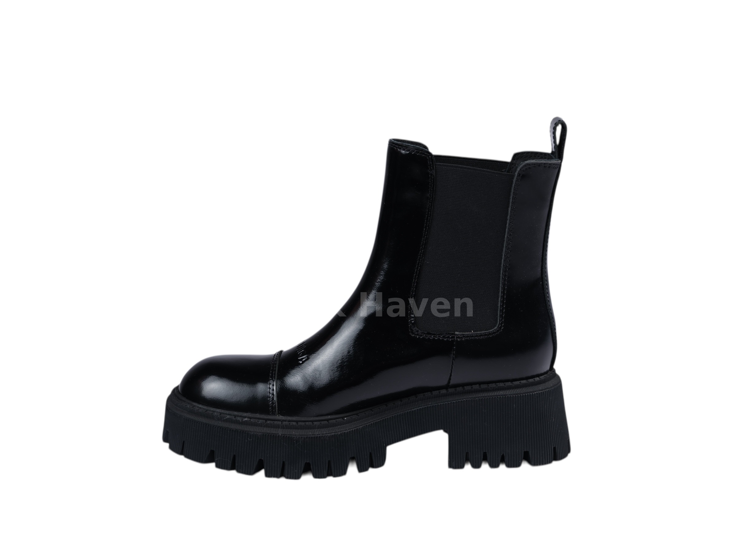 Strike Chelsea Boot Black Leather