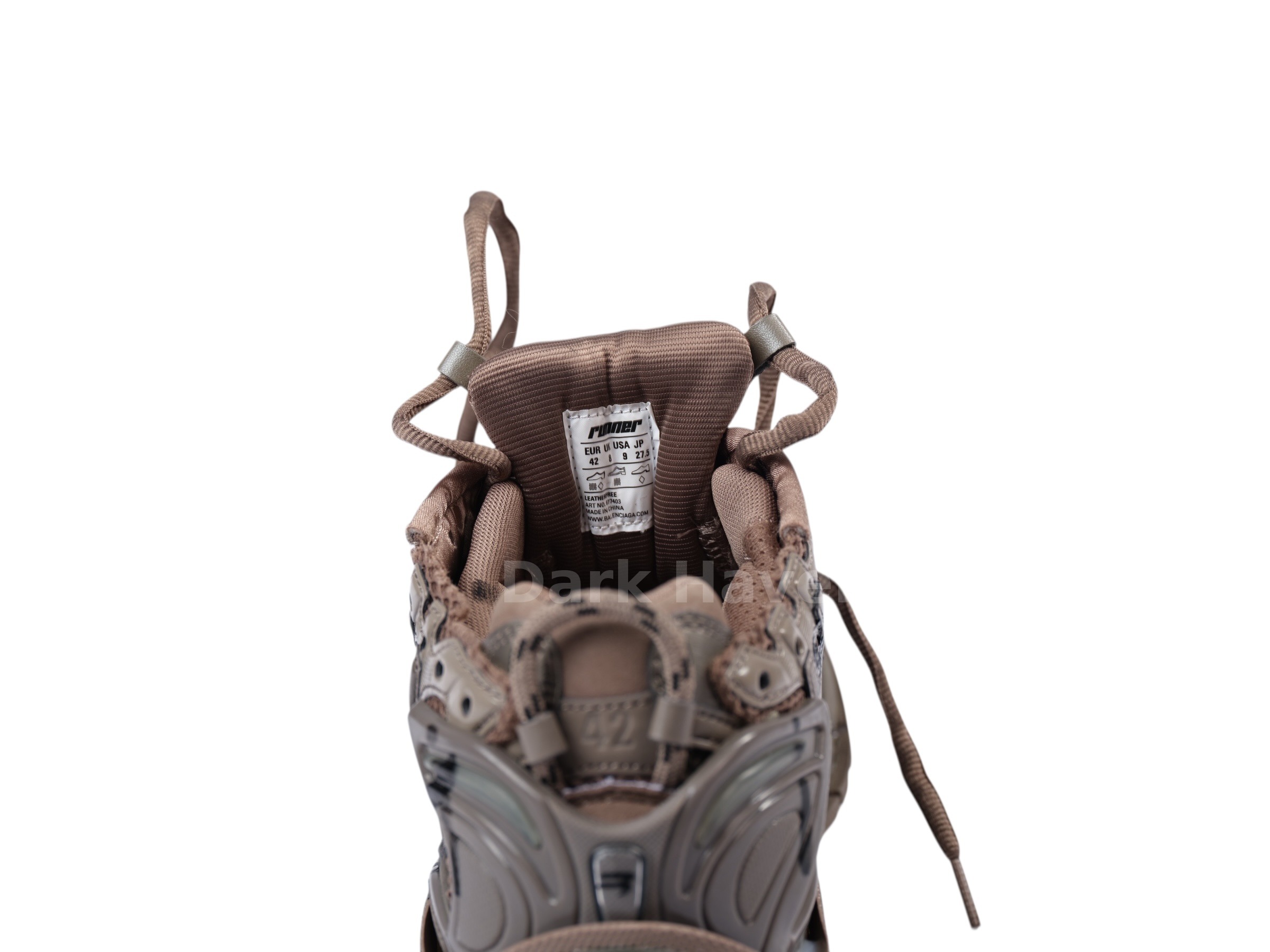 Runner Graffiti Dark Taupe / Black