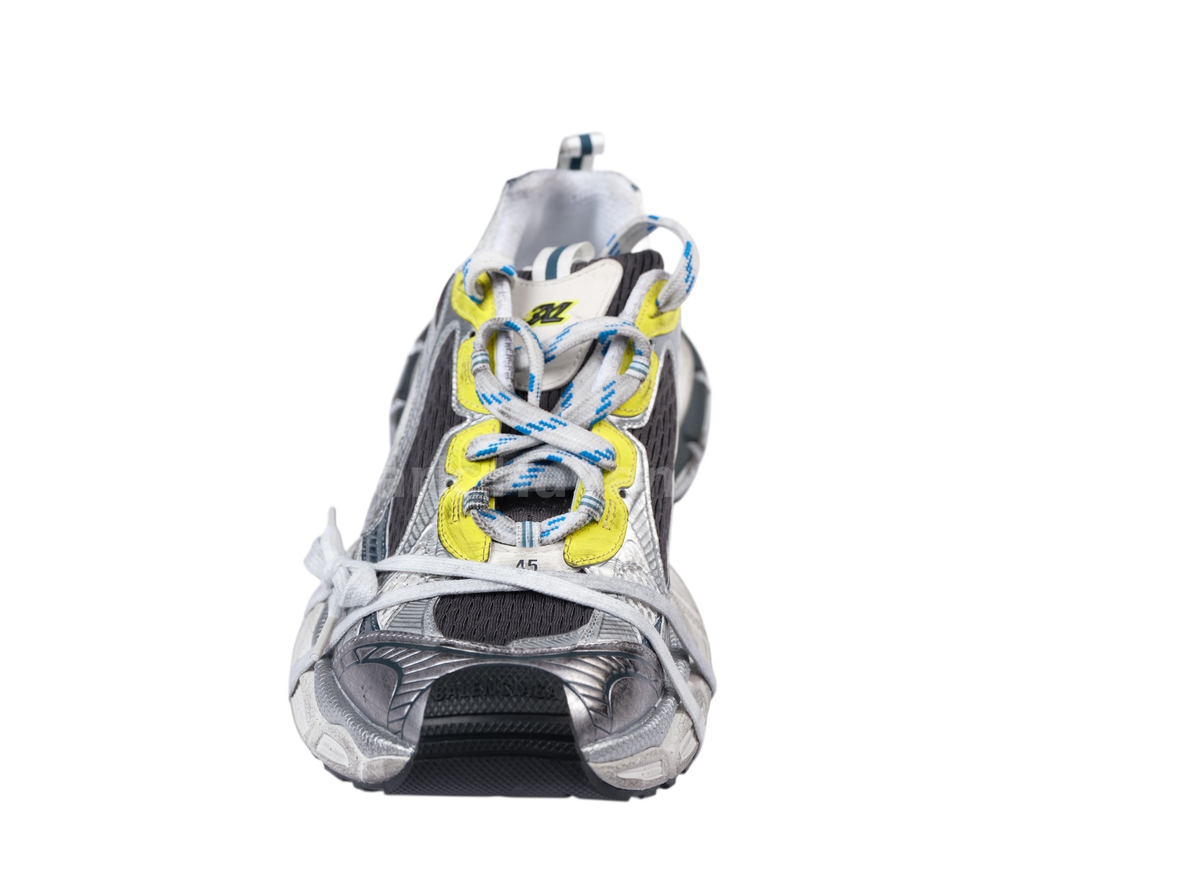 3XL Sneaker White Blue Yellow