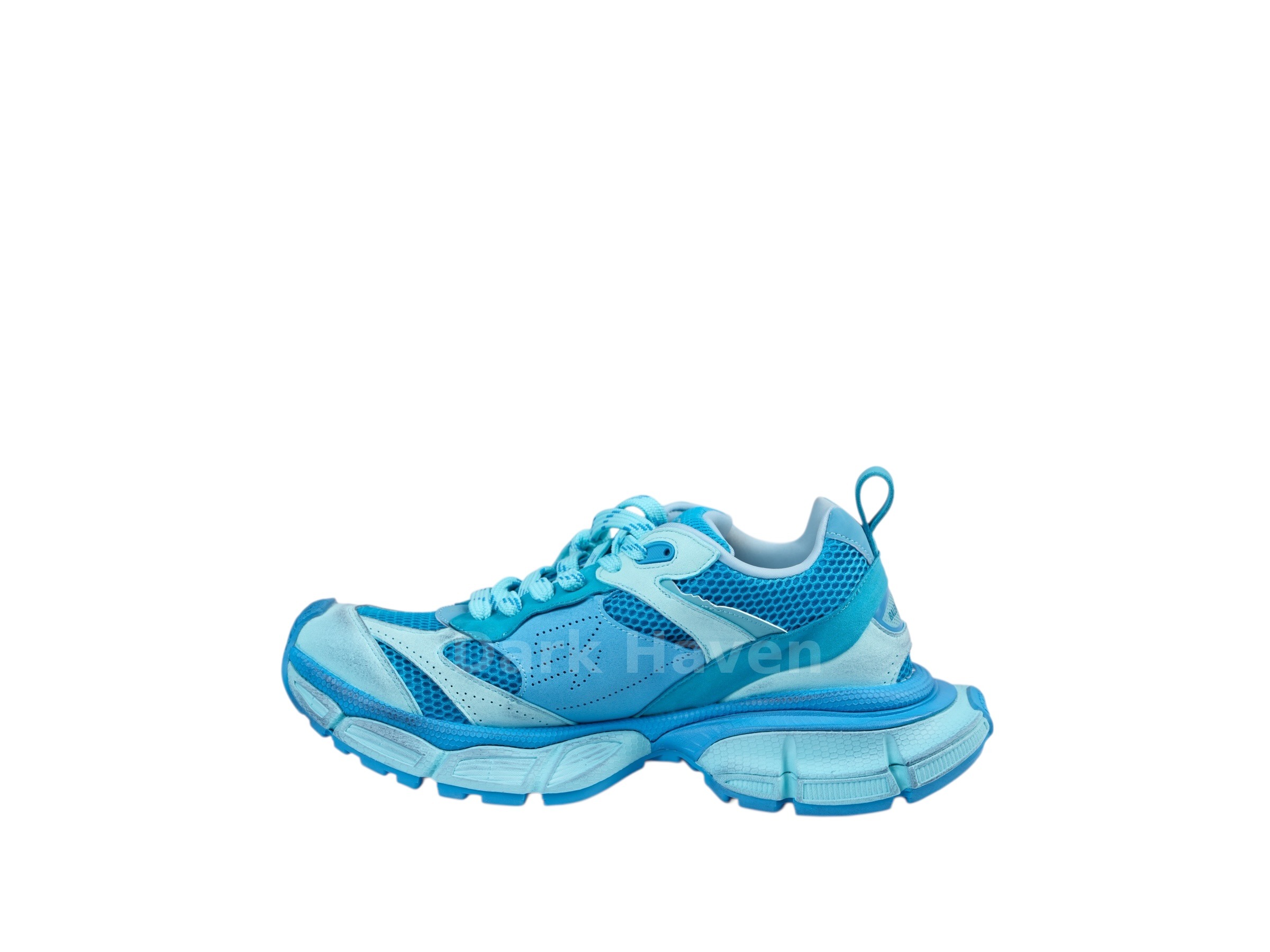 3XL Sneaker Mesh / Suede Light Blue