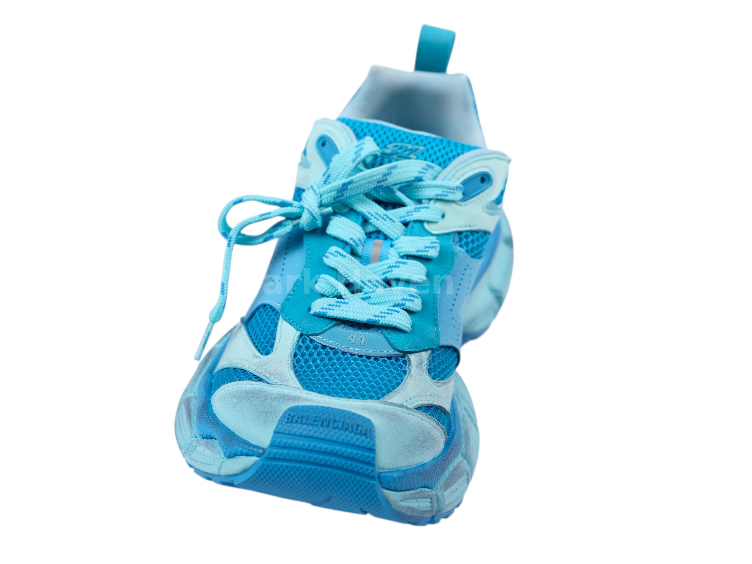 3XL Sneaker Mesh / Suede Light Blue