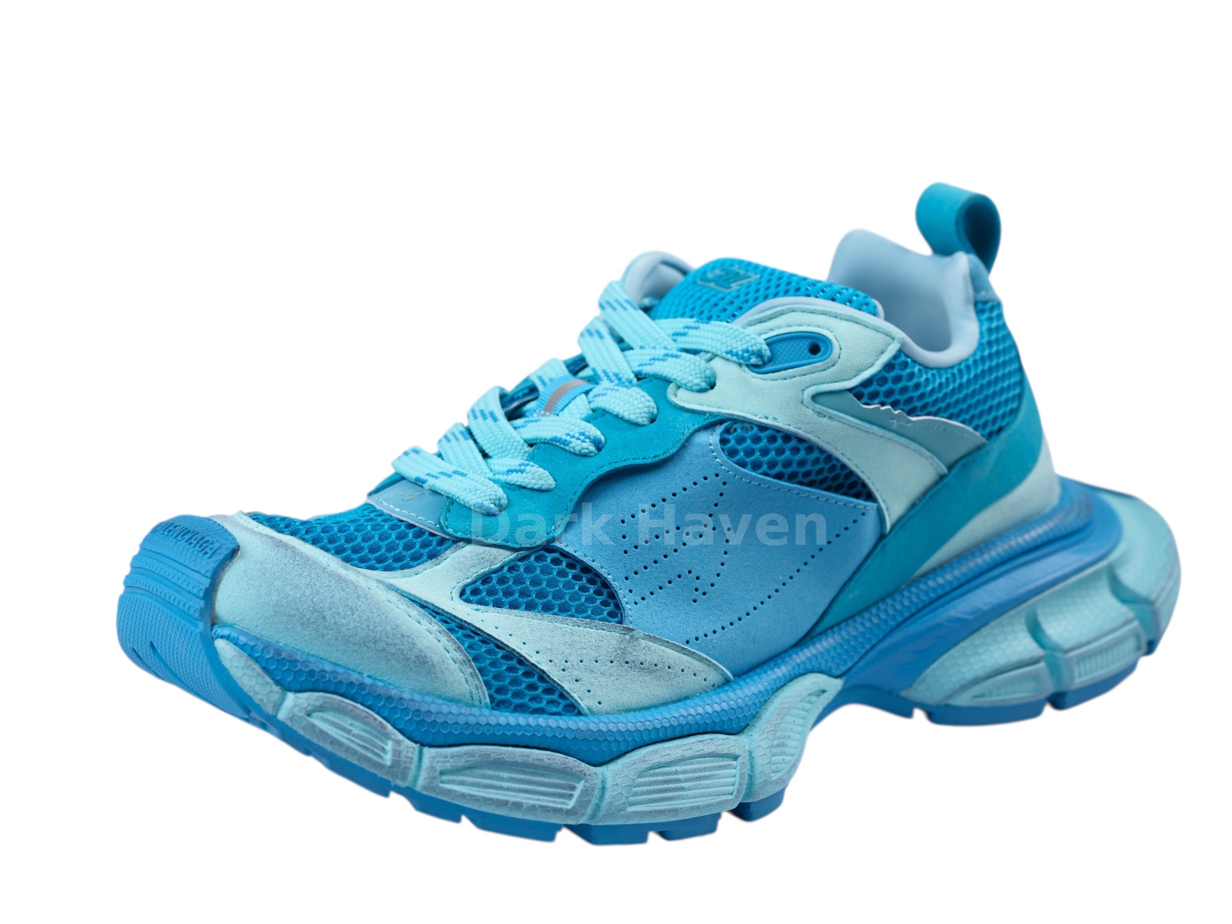 3XL Sneaker Mesh / Suede Light Blue