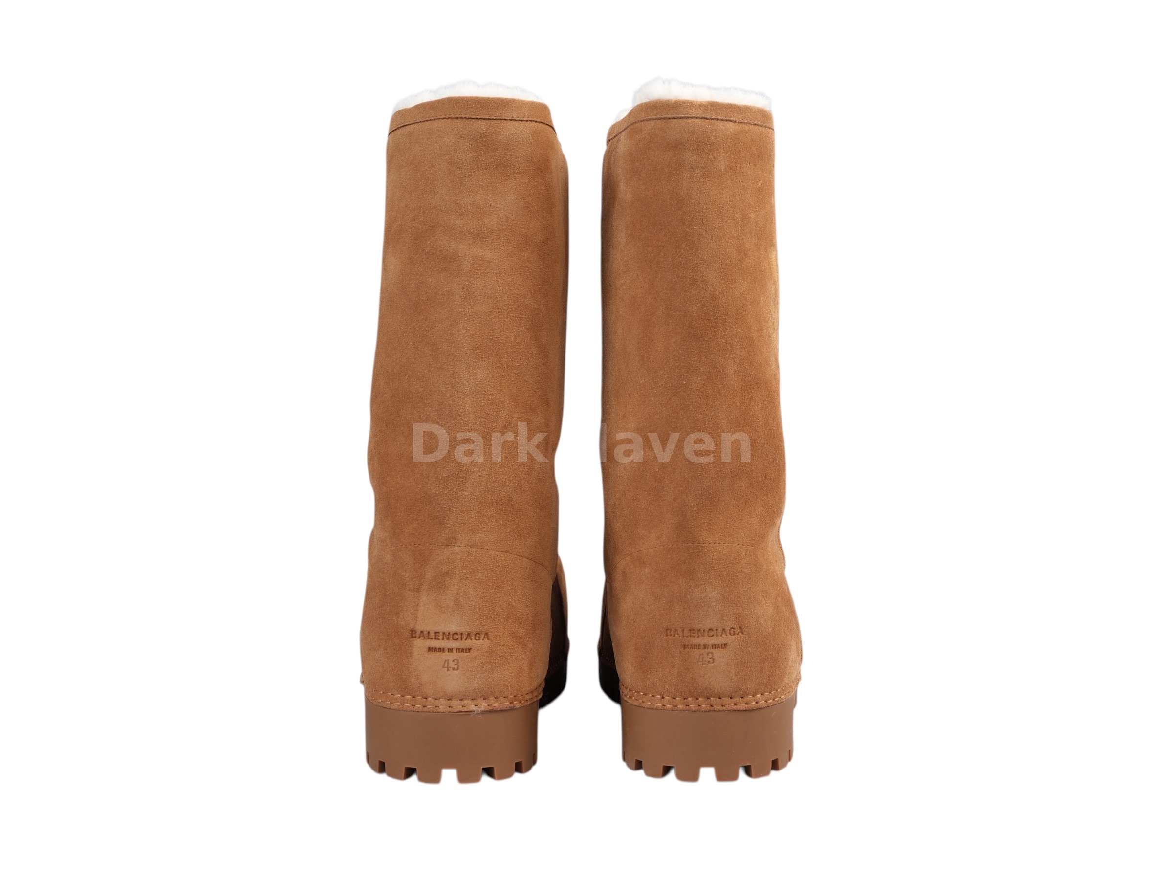 Alaska Fur High Boot Suede