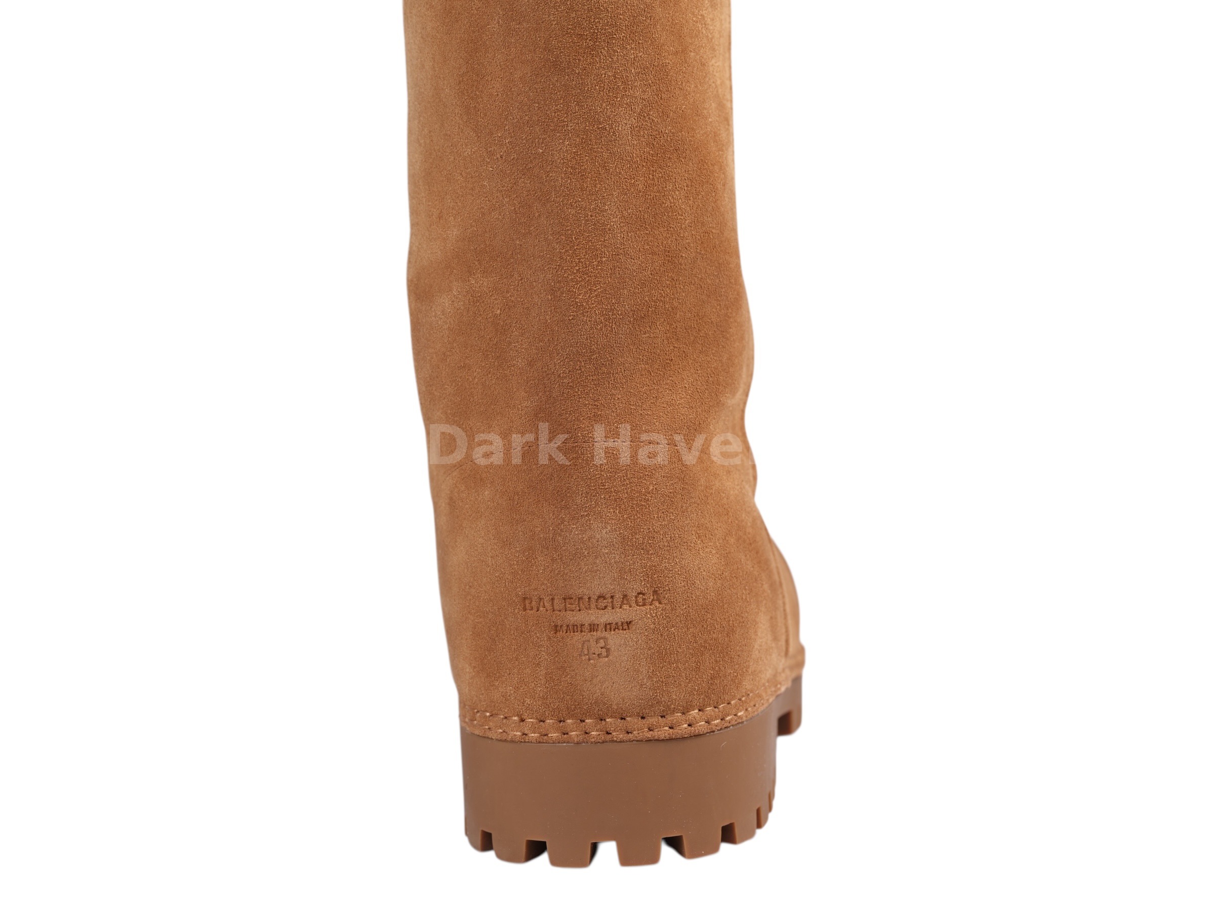 Alaska Fur High Boot Suede