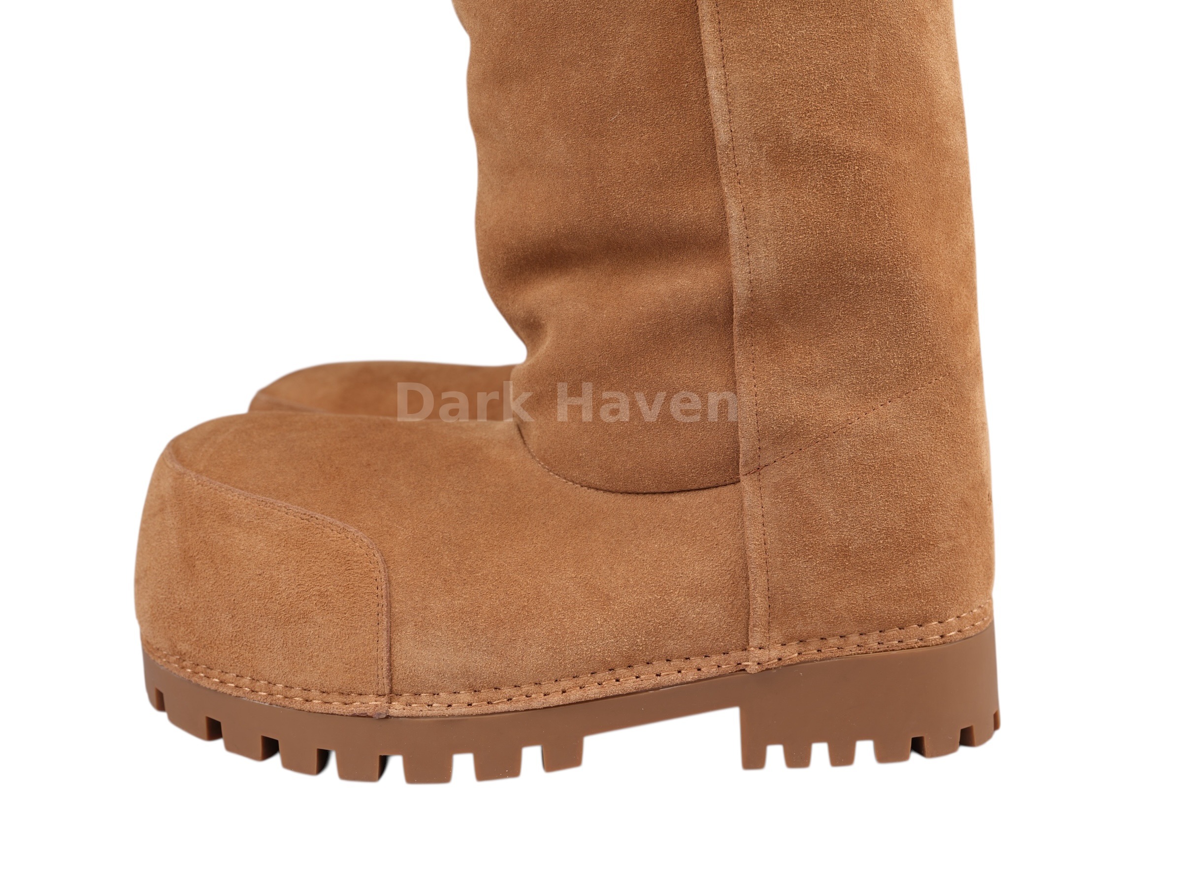 Alaska Fur High Boot Suede