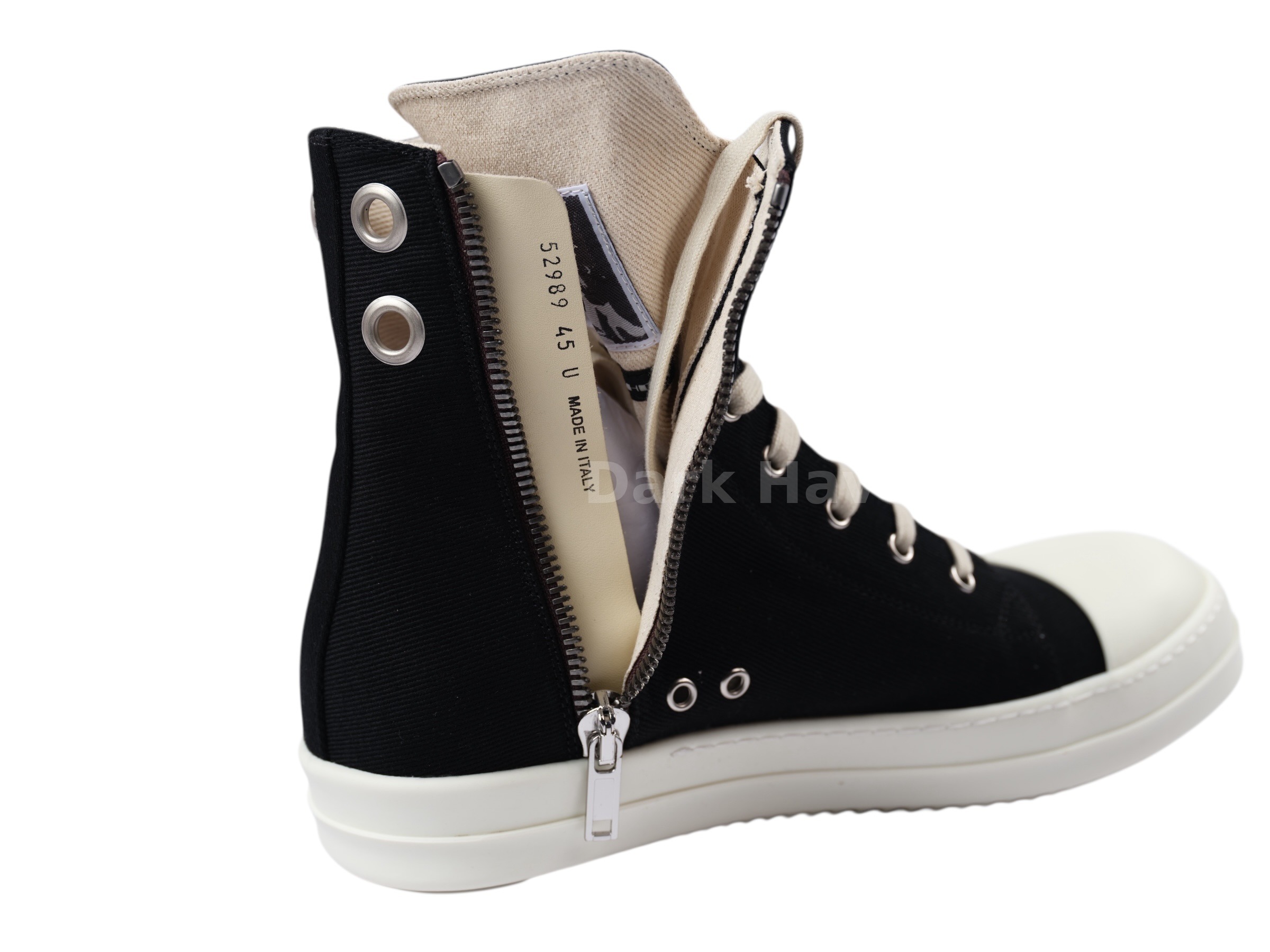 Eyelet Ramones High Top Sneakers