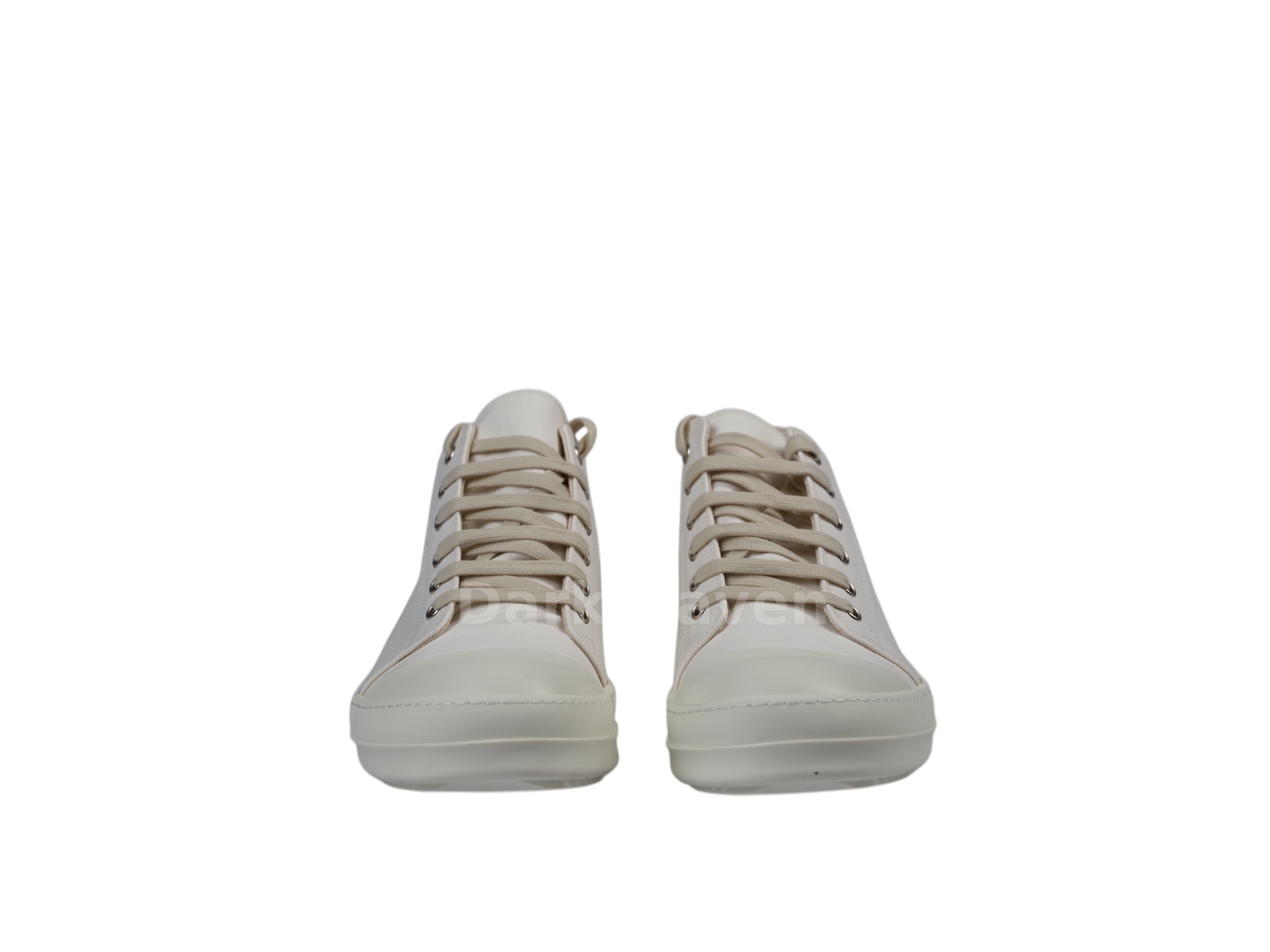 Chalk White Ramones Low Top Sneakers