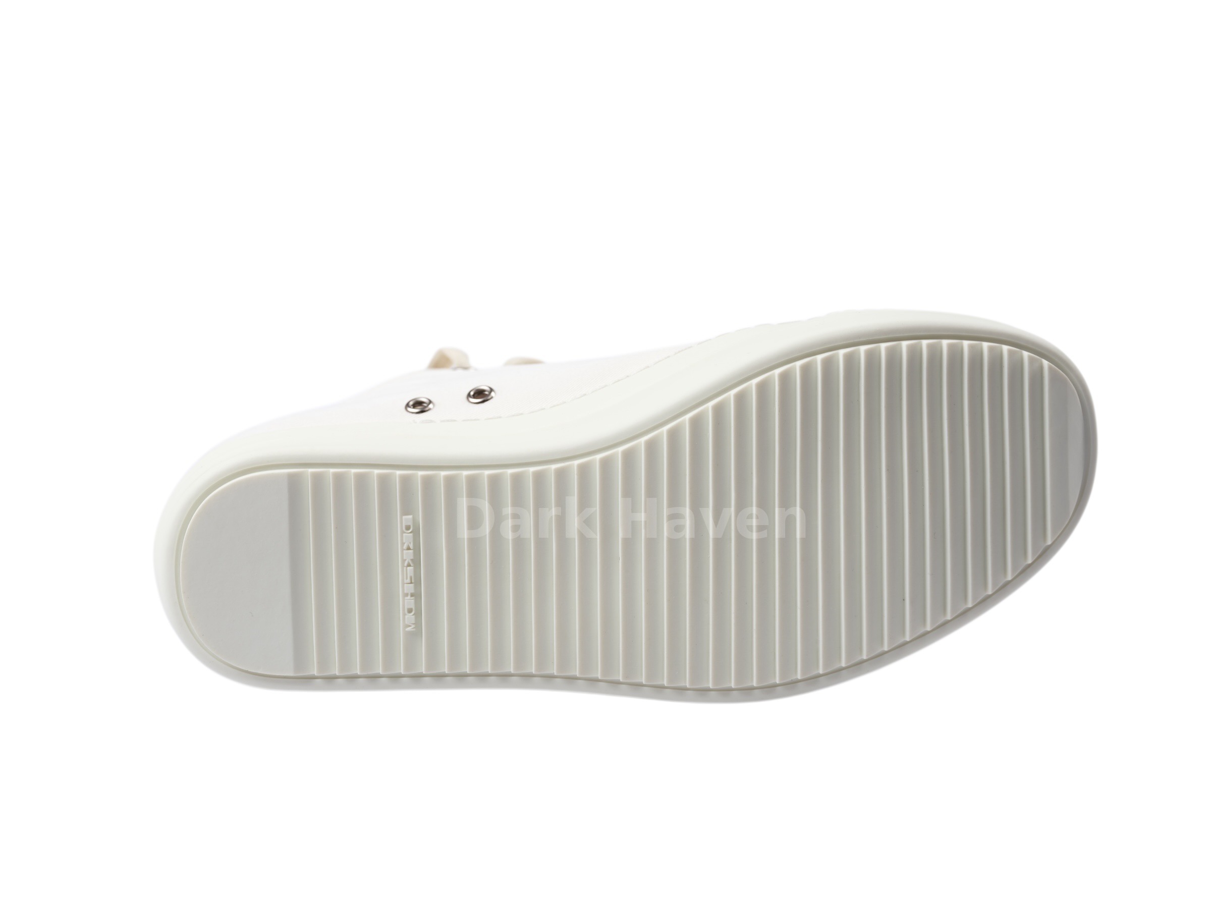 Chalk White Ramones Low Top Sneakers