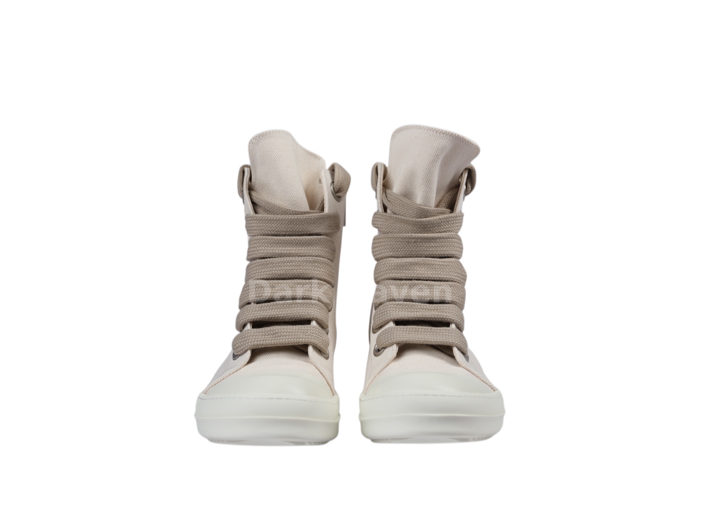 Ramones Jumbo High Top Sneakers Milk