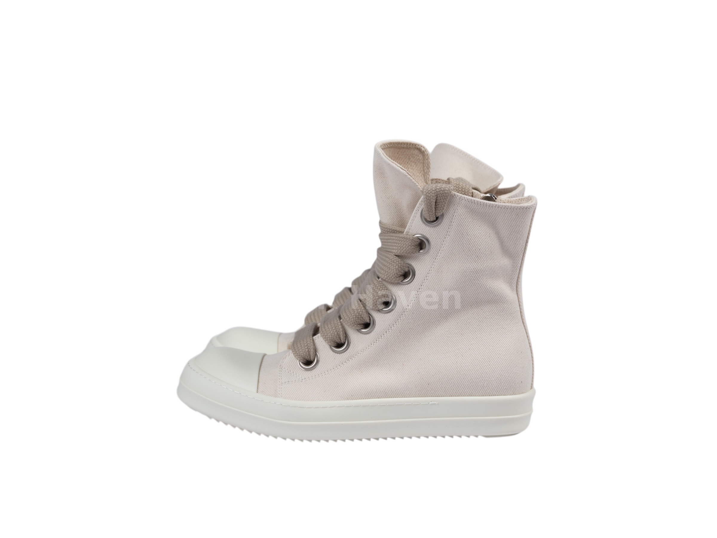 Ramones Jumbo High Top Sneakers Milk