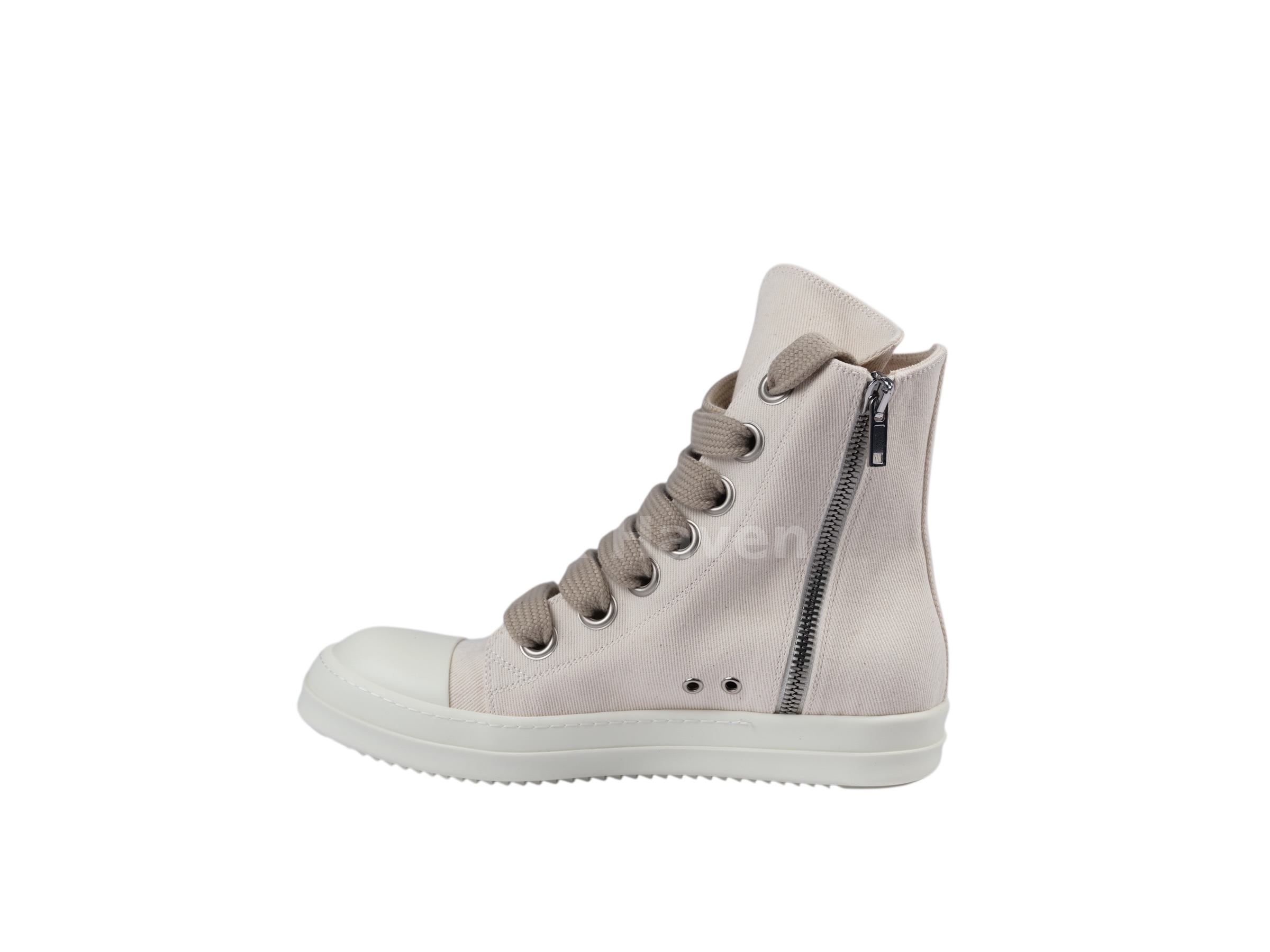 Ramones Jumbo High Top Sneakers Milk
