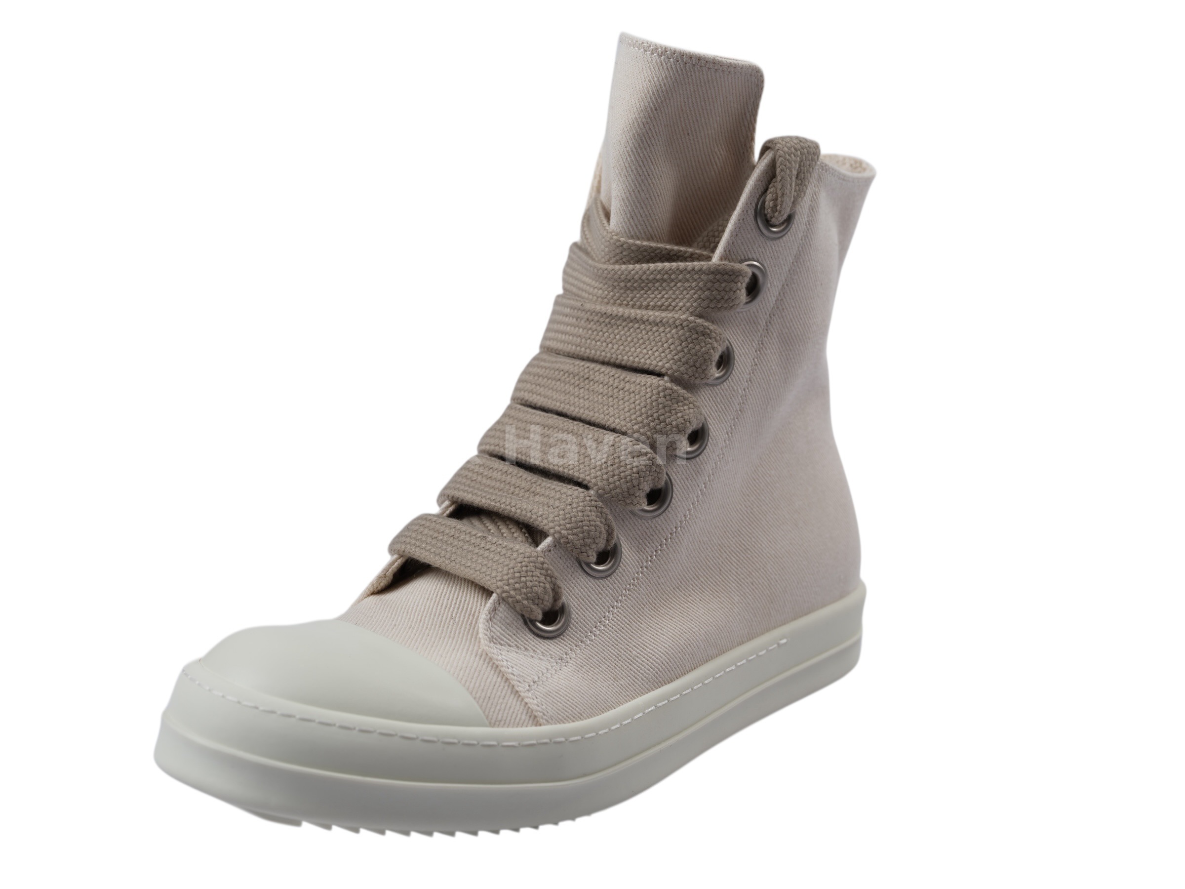 Ramones Jumbo High Top Sneakers Milk