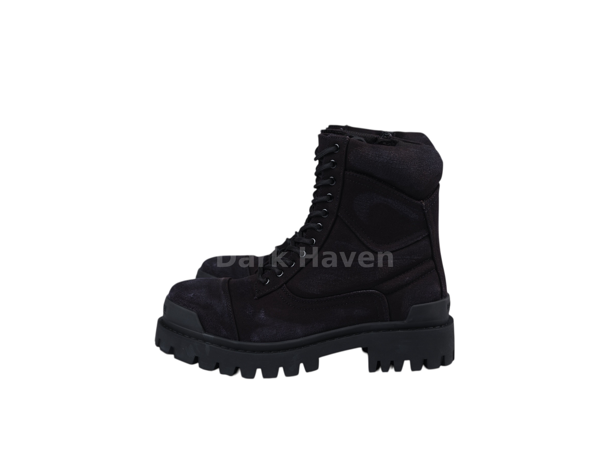 Strike Boots Canvas Black