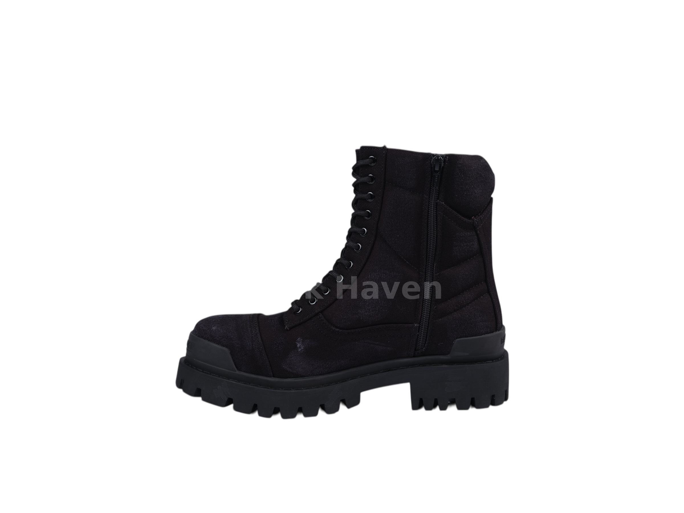 Strike Boots Canvas Black