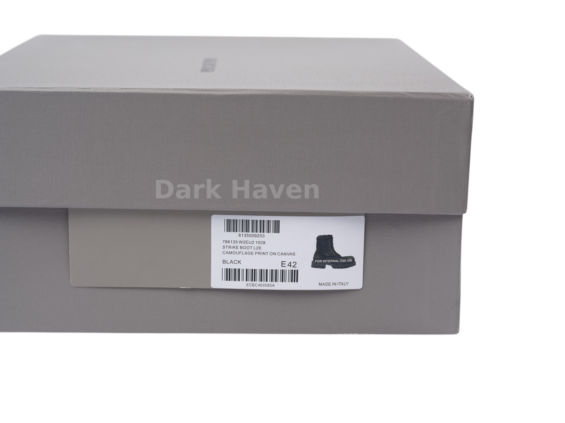 Strike Boots Canvas Black