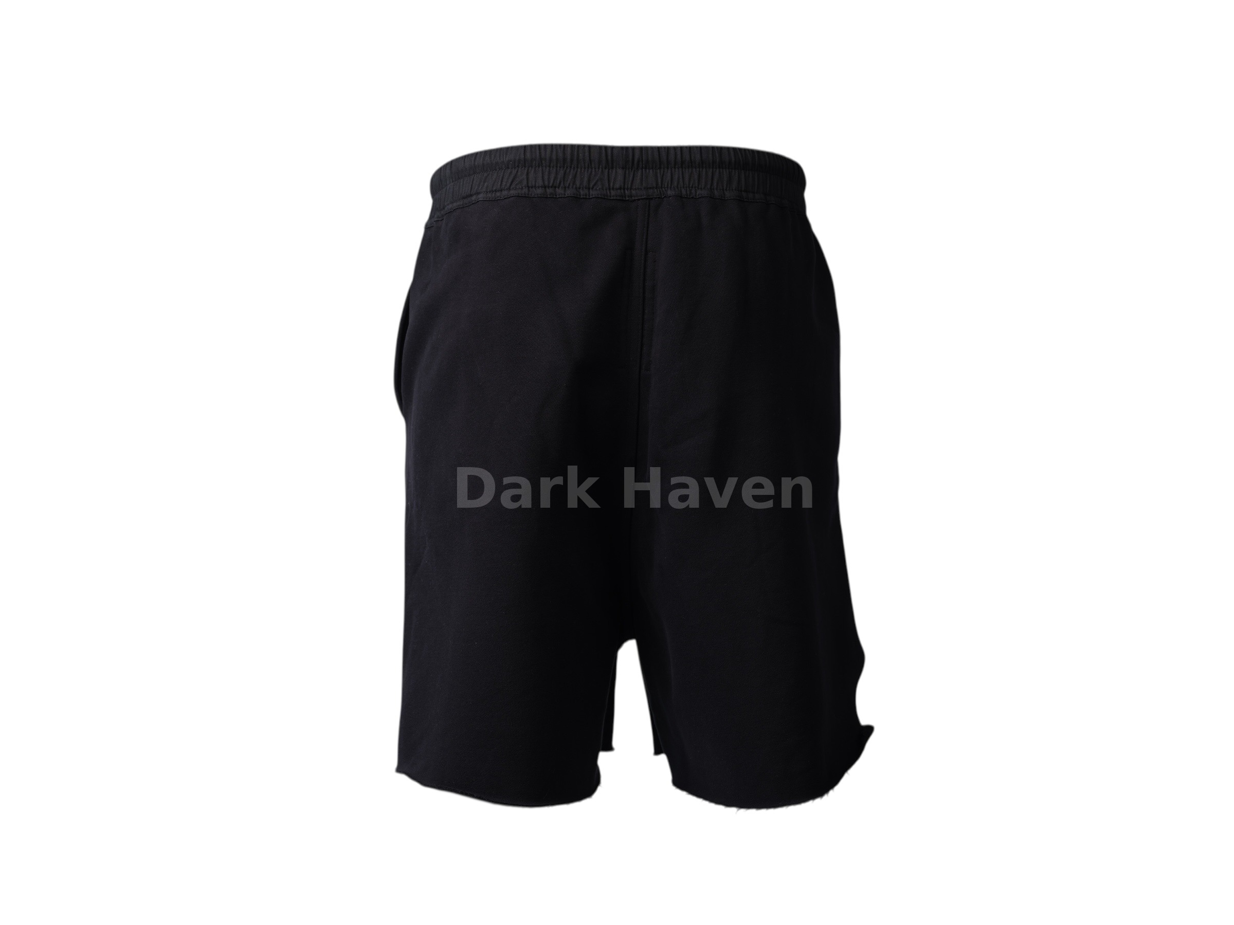 Cotton Drawstring Shorts Black