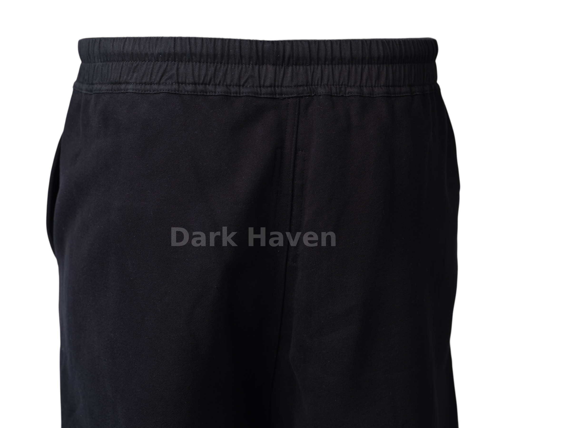 Cotton Drawstring Shorts Black