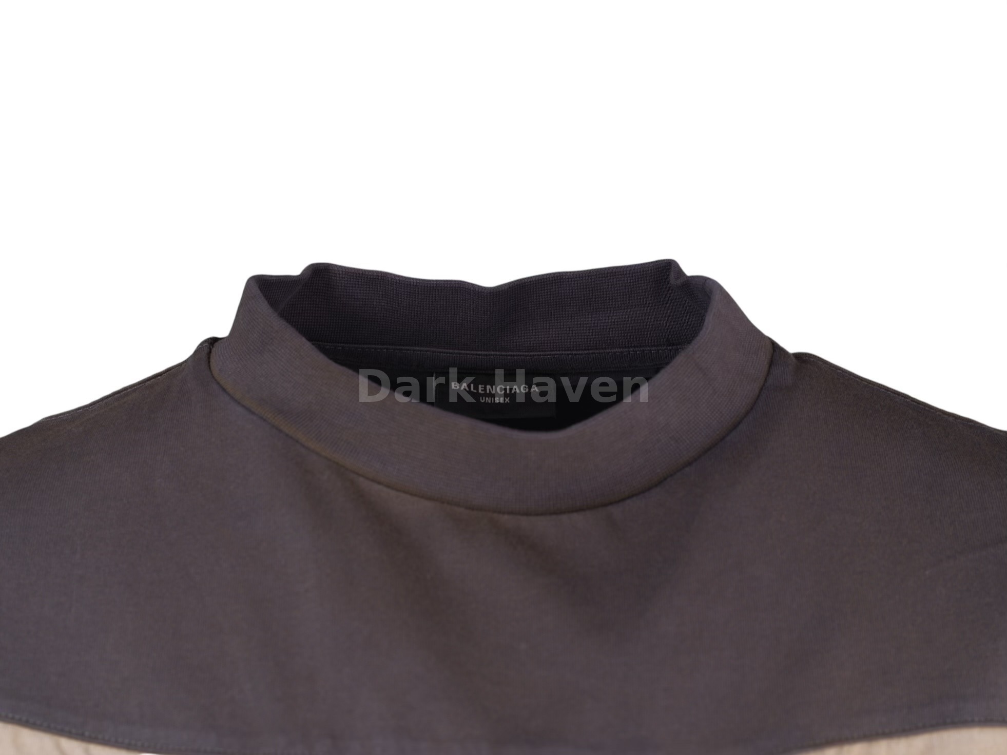 Biker Panel T-Shirt Grey