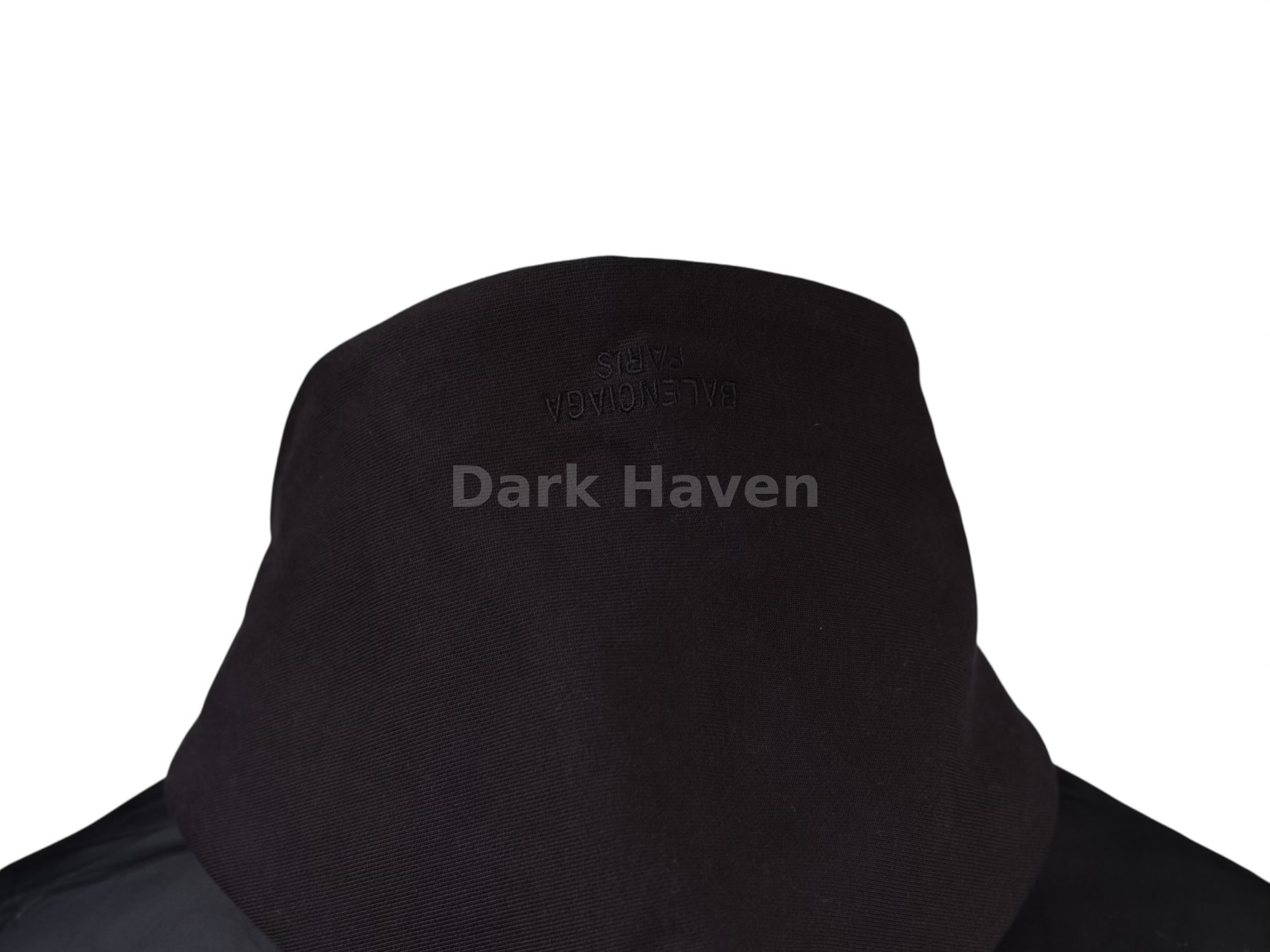 Paris All In Bomber Hooded Jacket Black