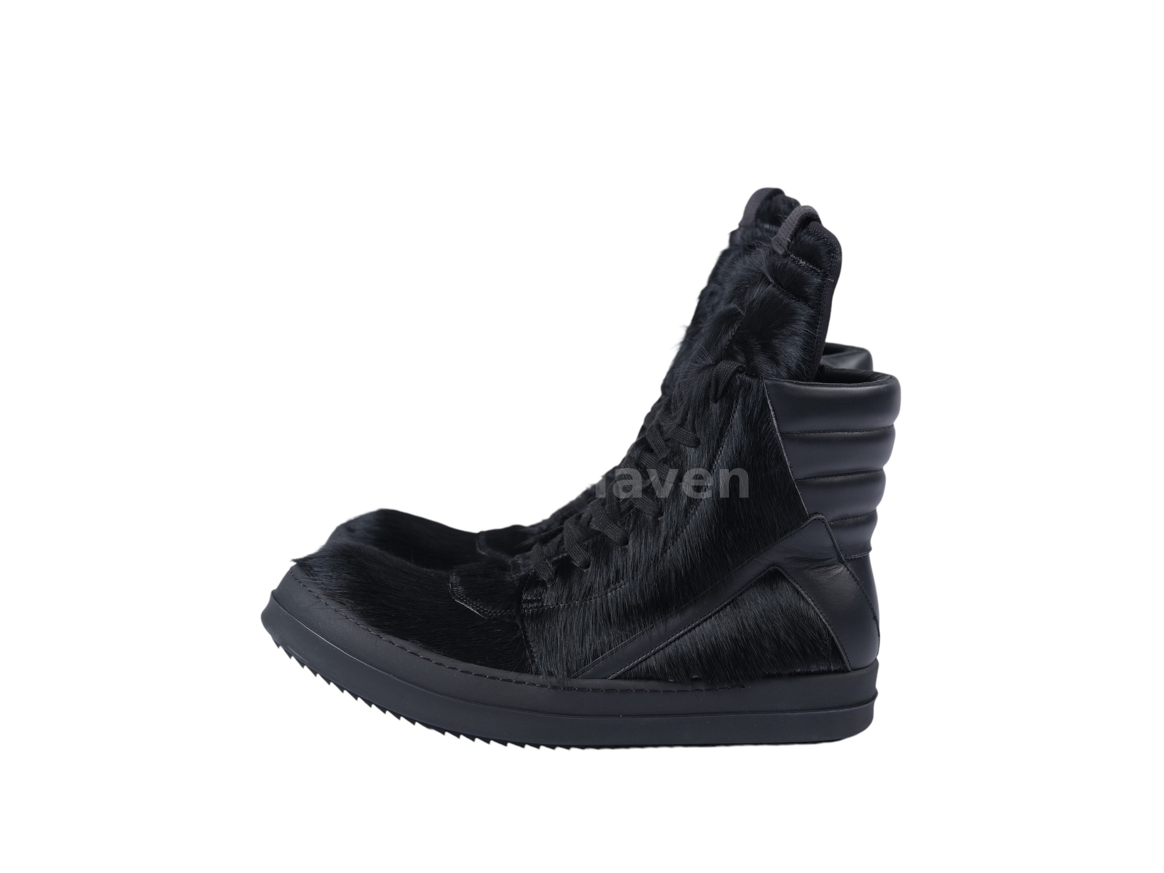 Geobasket Pony Hair Black/Black/Black