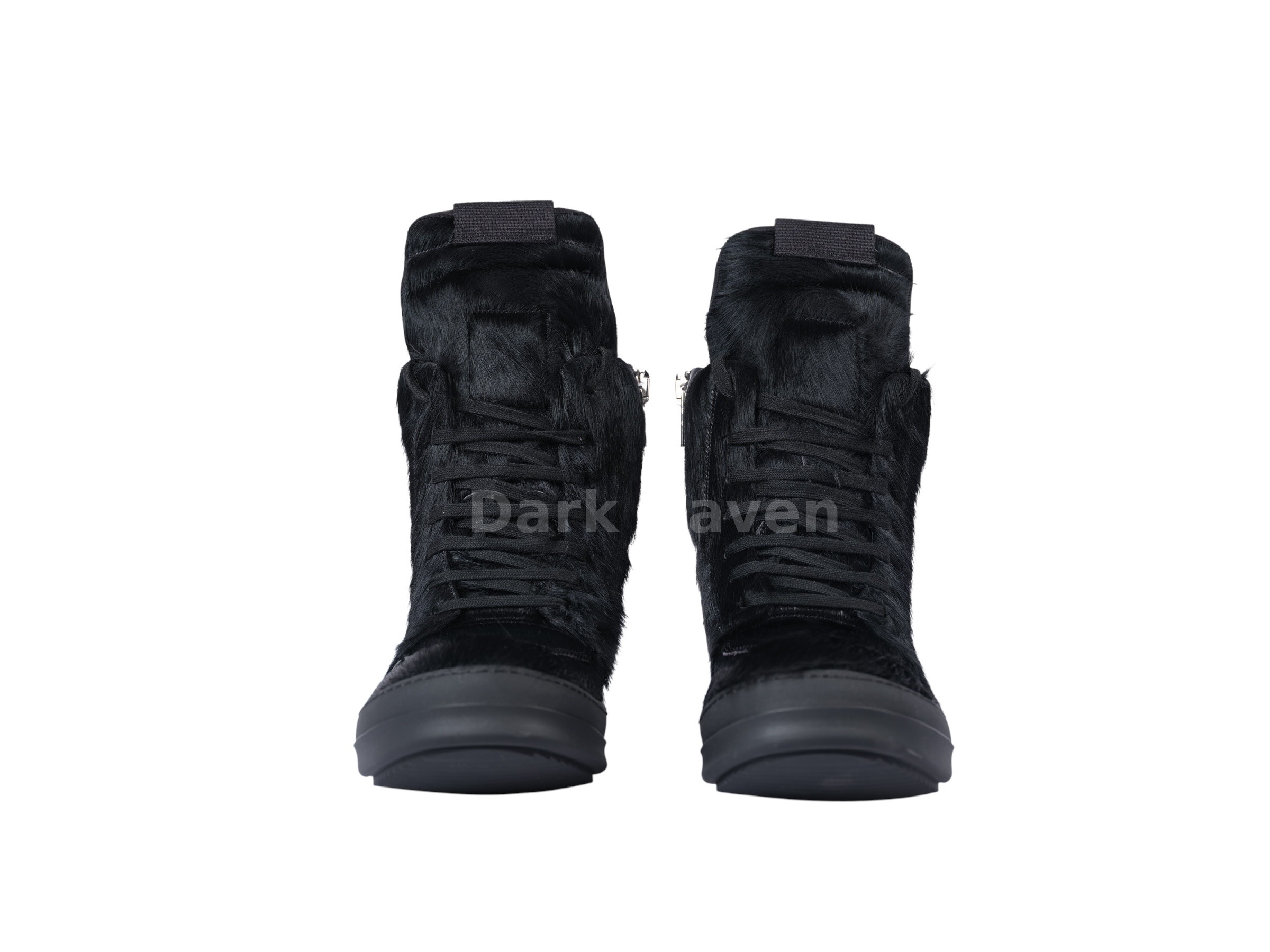Geobasket Pony Hair Black/Black/Black