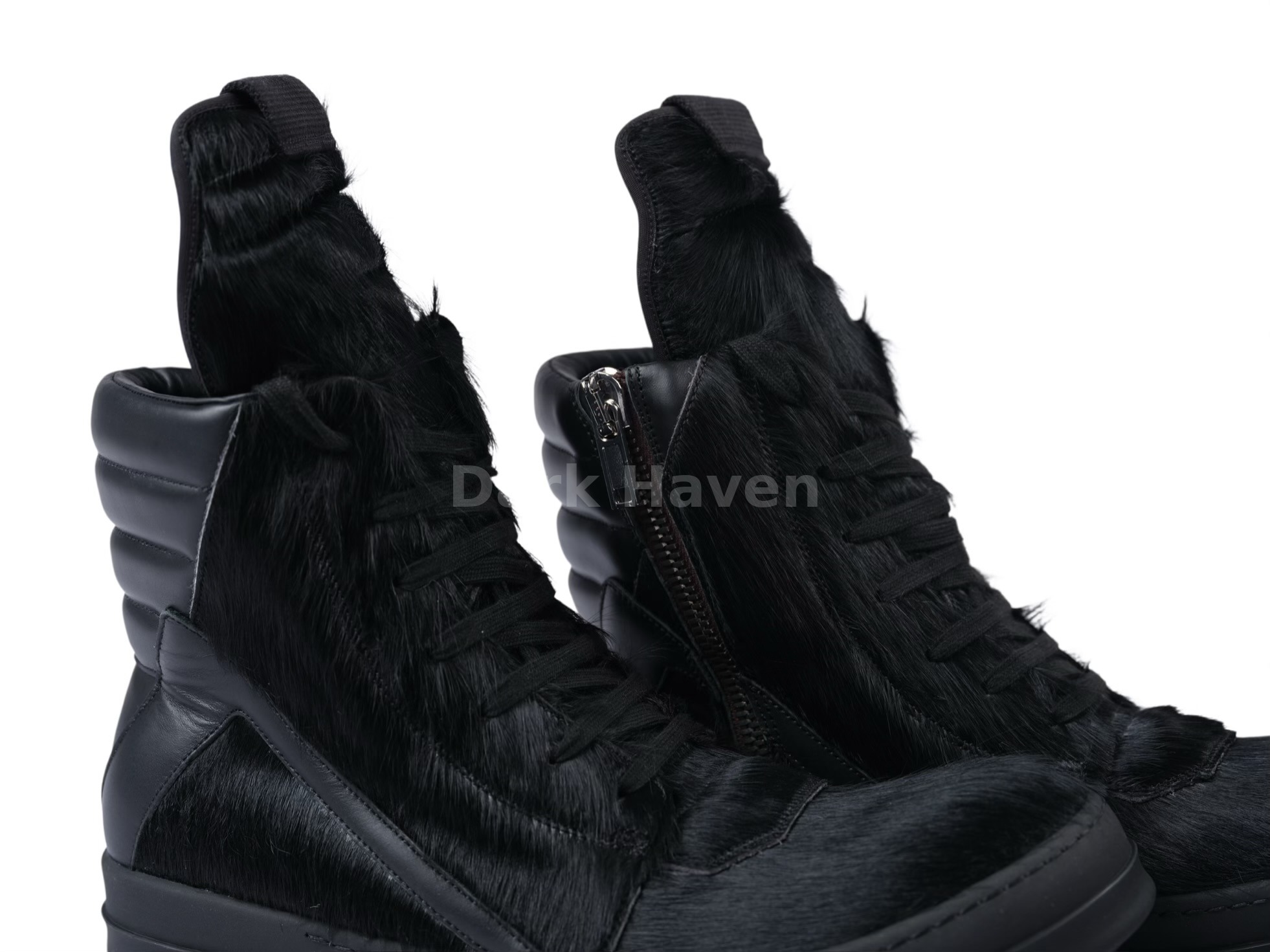 Geobasket Pony Hair Black/Black/Black