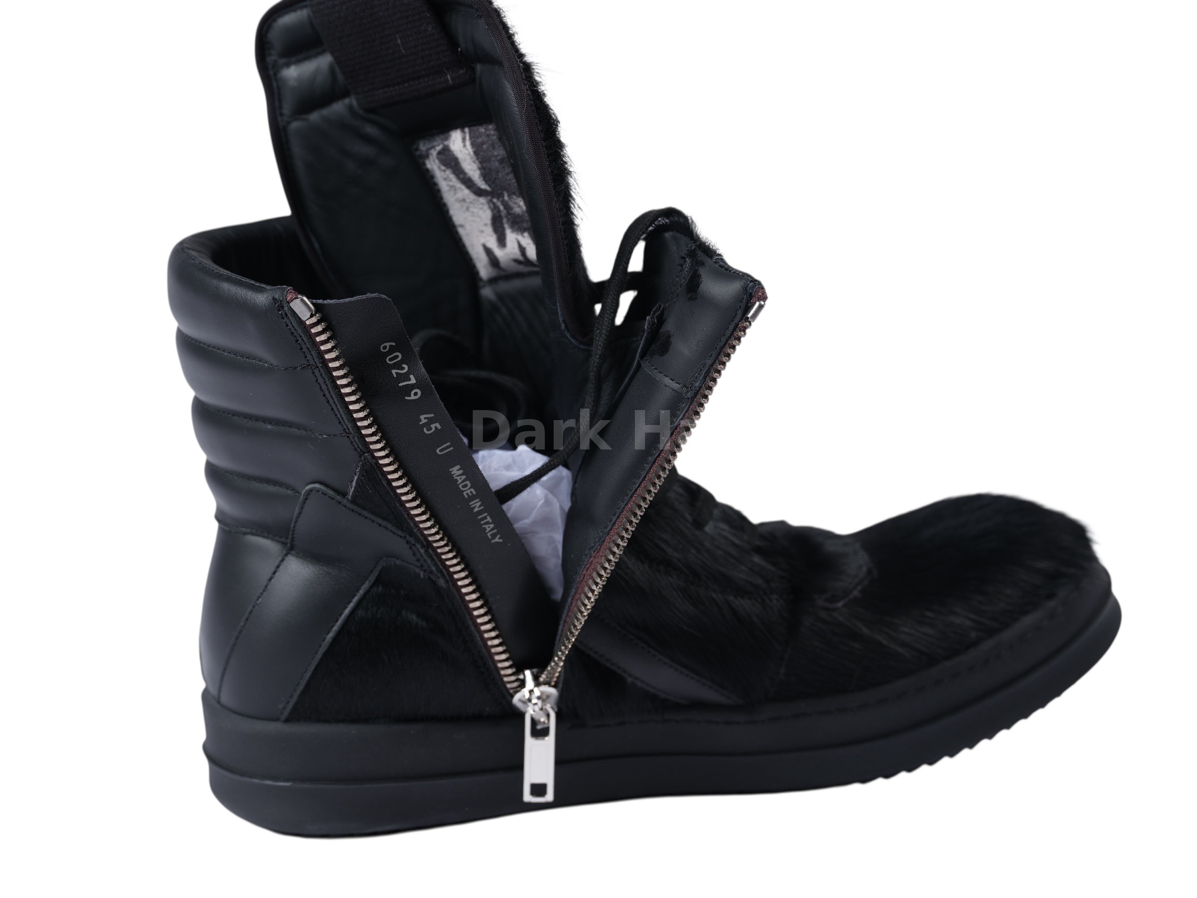 Geobasket Pony Hair Black/Black/Black