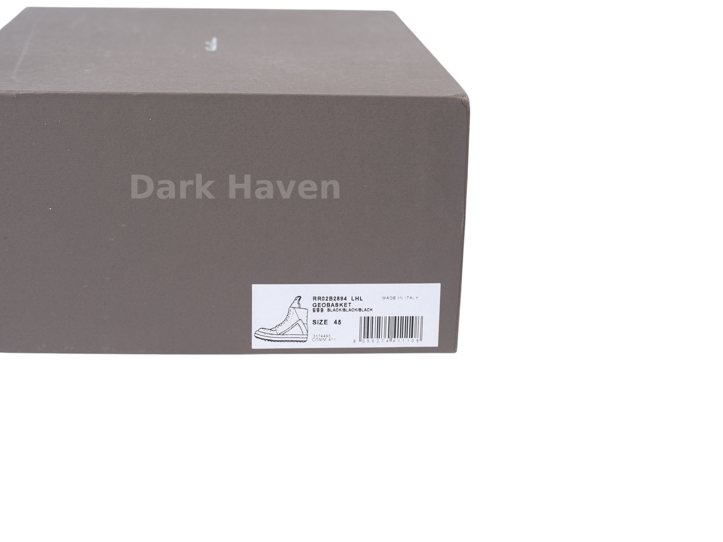Geobasket Pony Hair Black/Black/Black