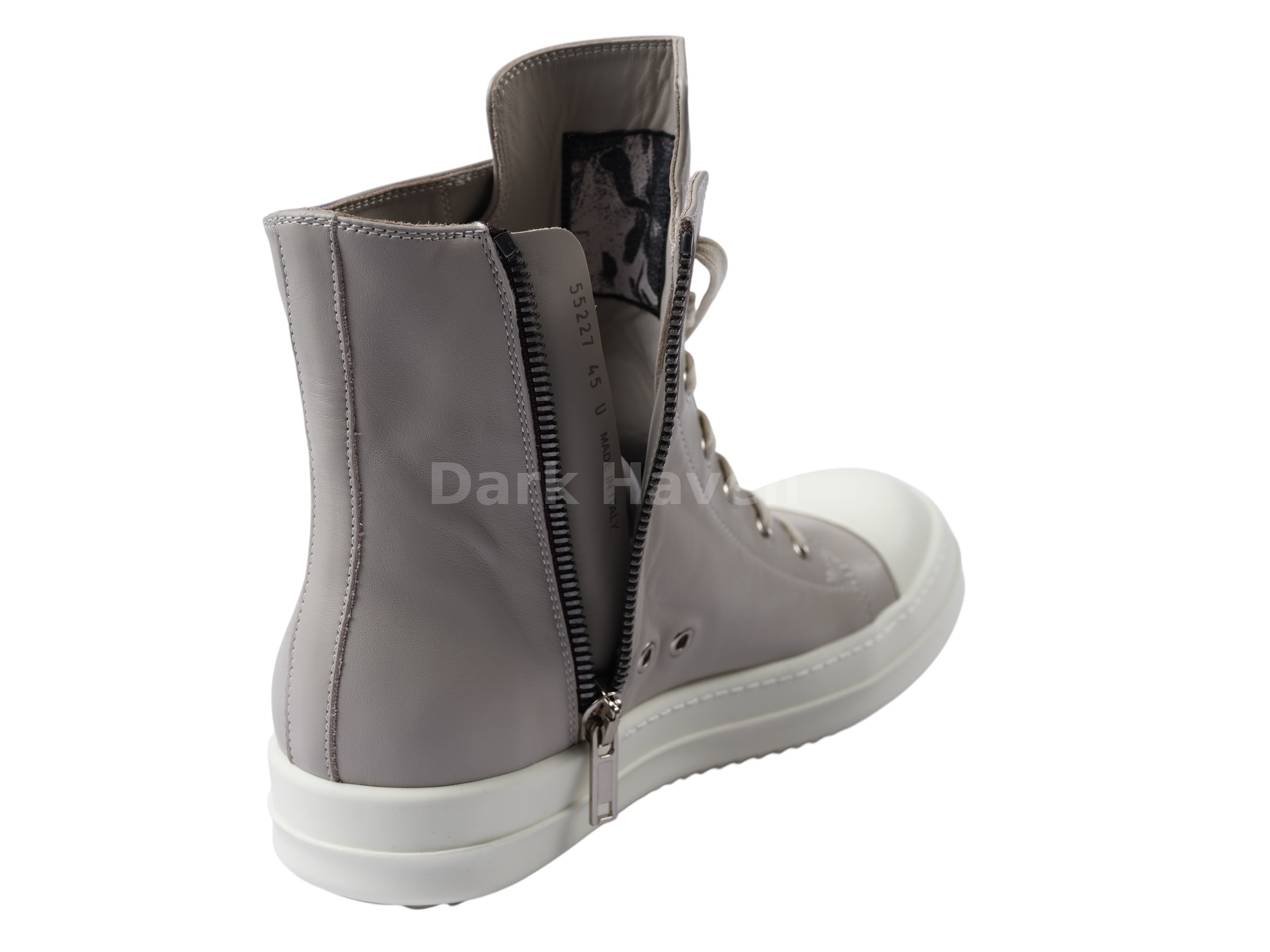 Mainline Ramones Grey High Top Sneakers