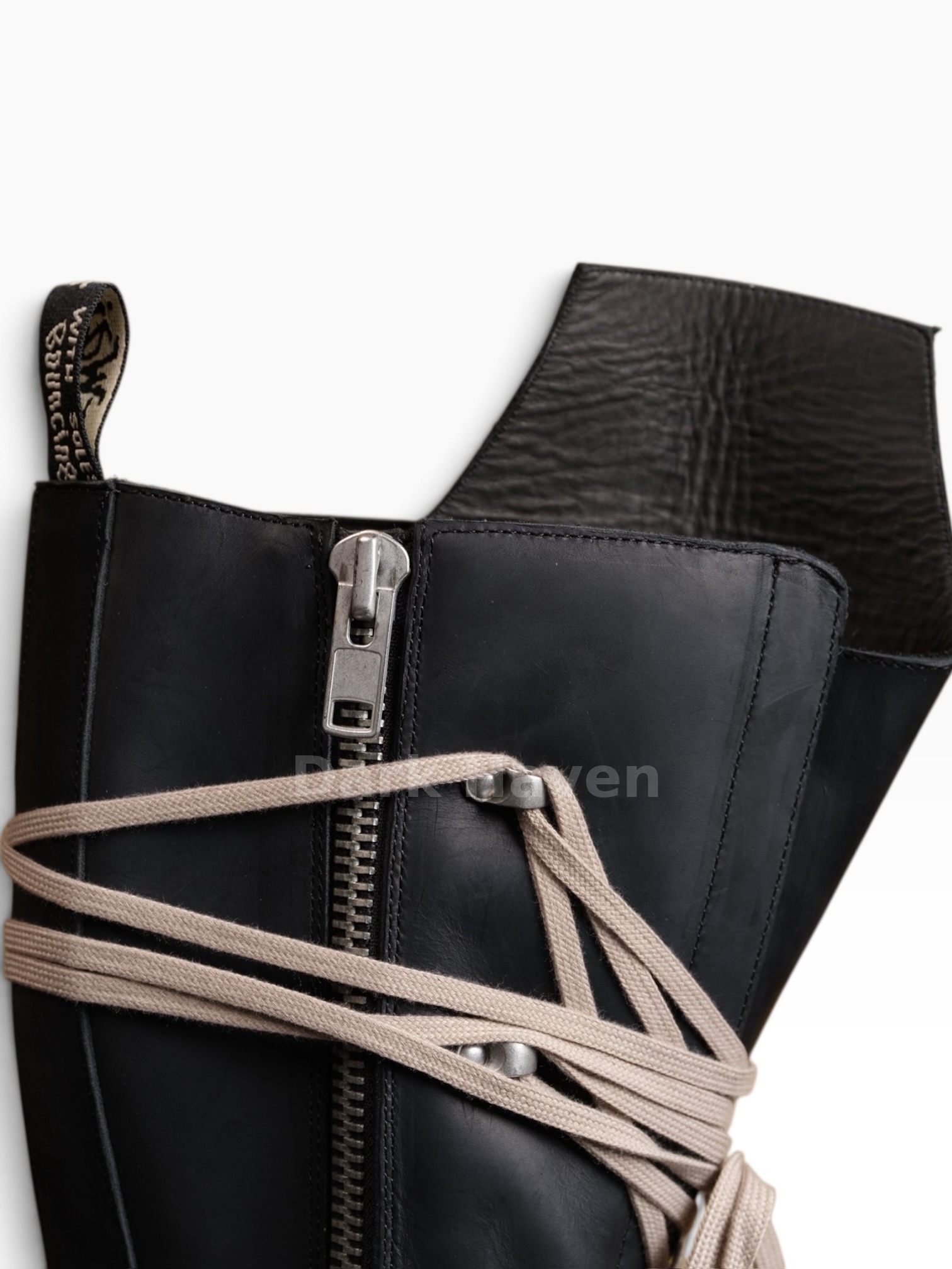 Rick Owens x Dr. Martens 1B60 Quad Sole Pentalace Boots