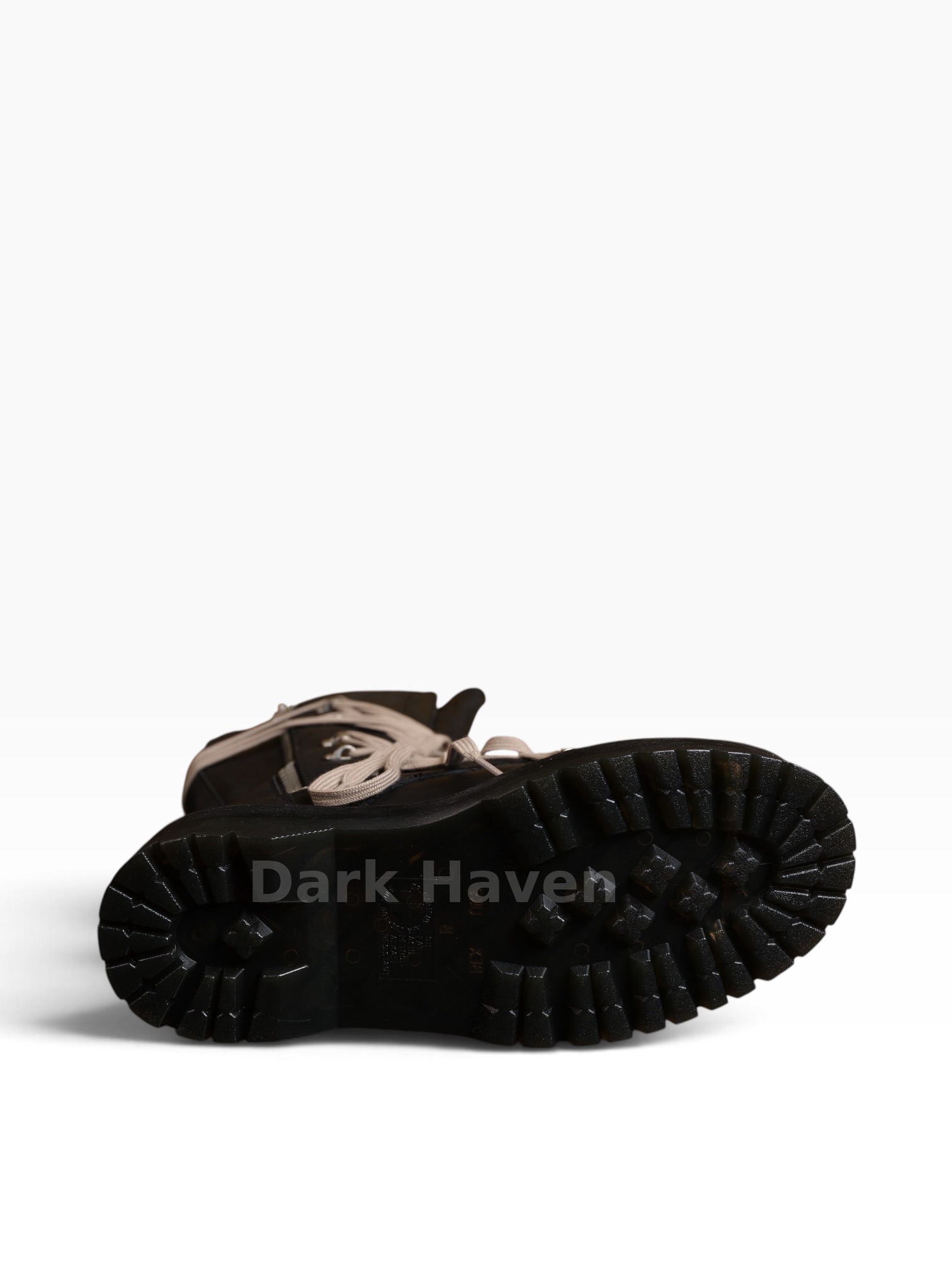 Rick Owens x Dr. Martens 1B60 Quad Sole Pentalace Boots