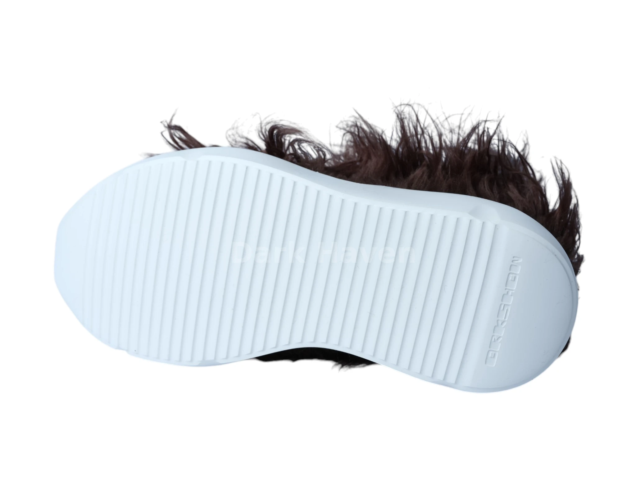 Abstract Fur Yeti Dust High Sneakers