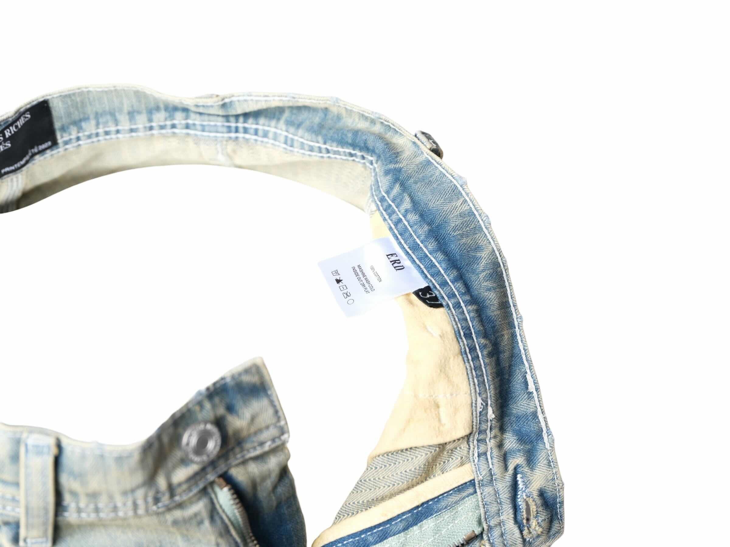 Blood Paint Distressed Jeans