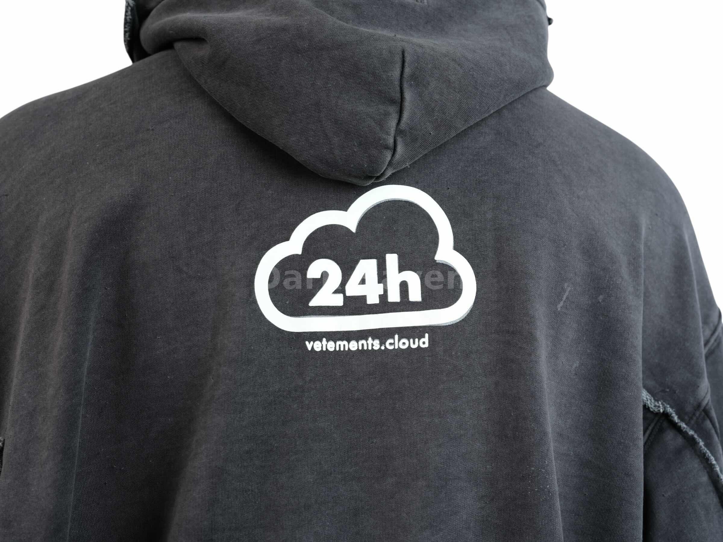 Cloud Zip Up Hoodie Grey