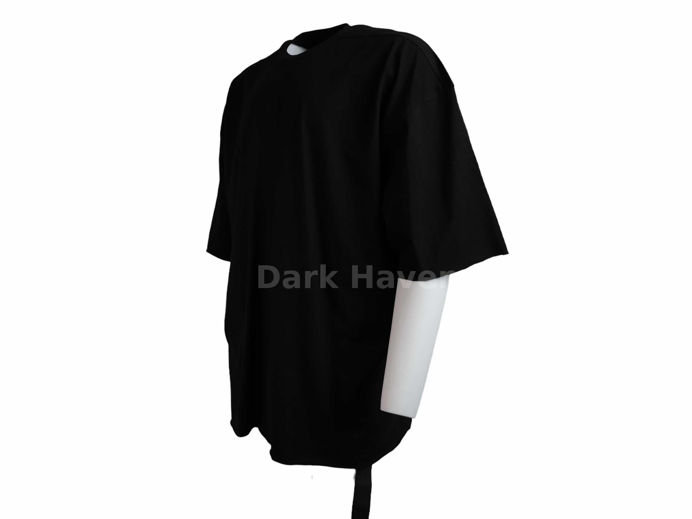 LIDO S/S 24 Oversized Long Tee Black