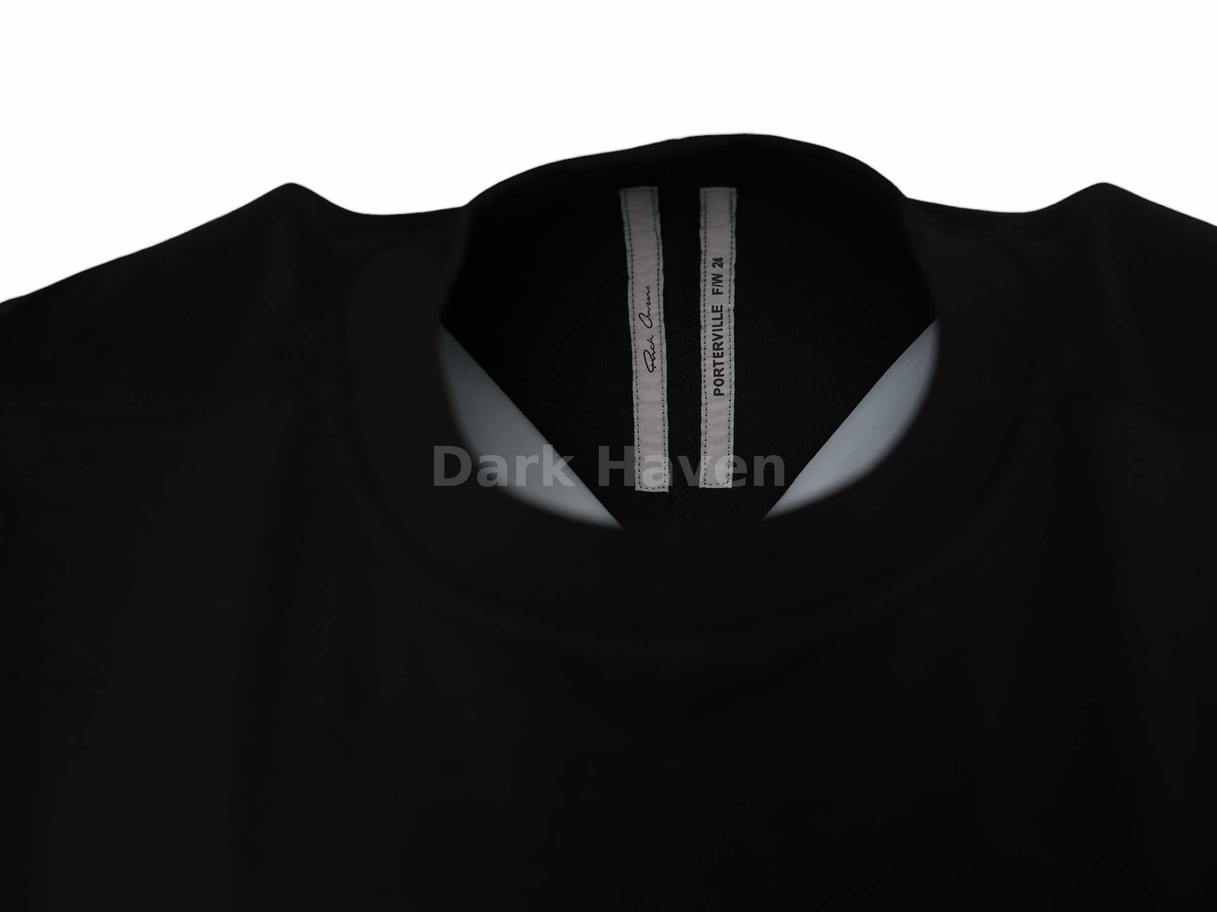 PORTERVILLE F/W 24 Sleeveless Logo Tee Black