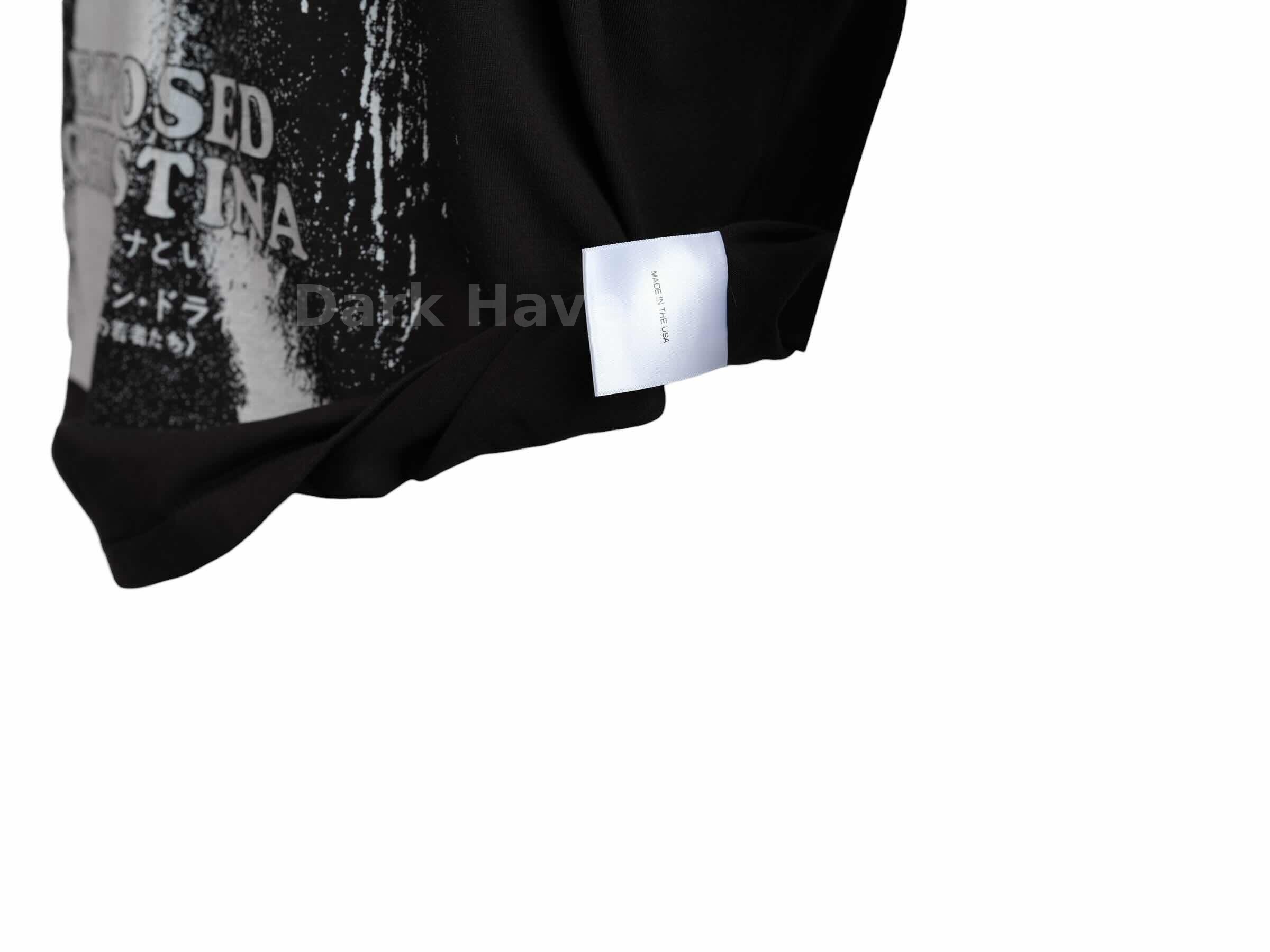 ERD AW23 “Exposition Christo” Graphic T-Shirt Black