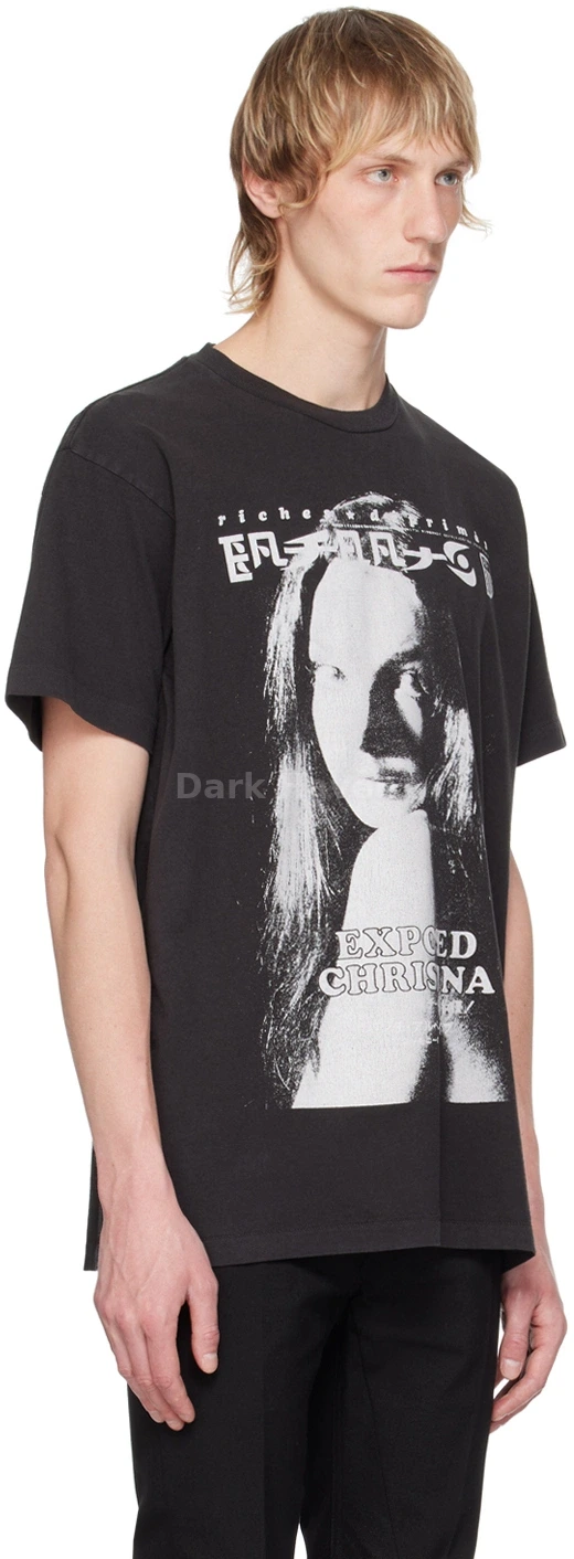ERD AW23 “Exposition Christo” Graphic T-Shirt Black