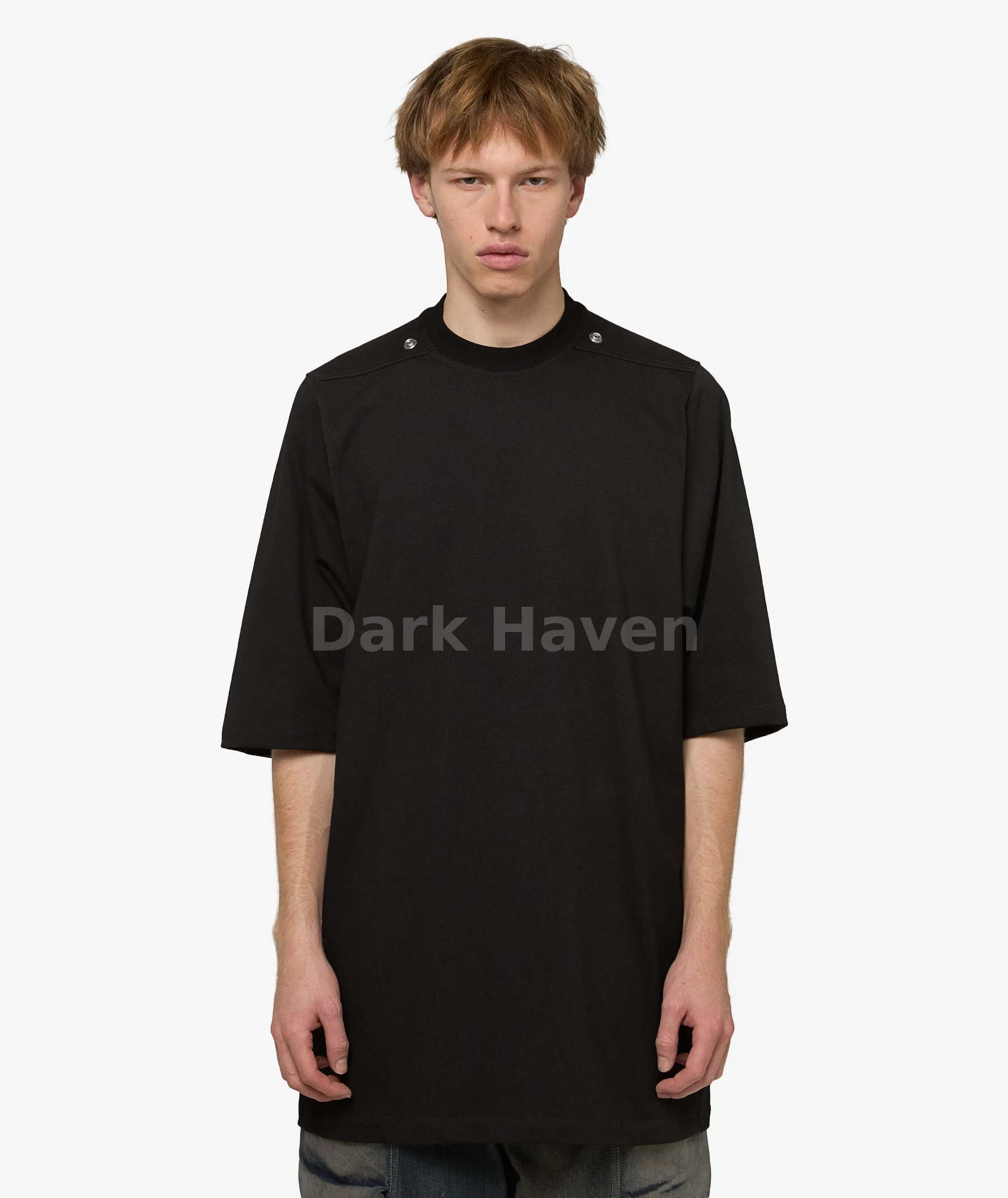 LIDO S/S 24 Oversized Tee Black