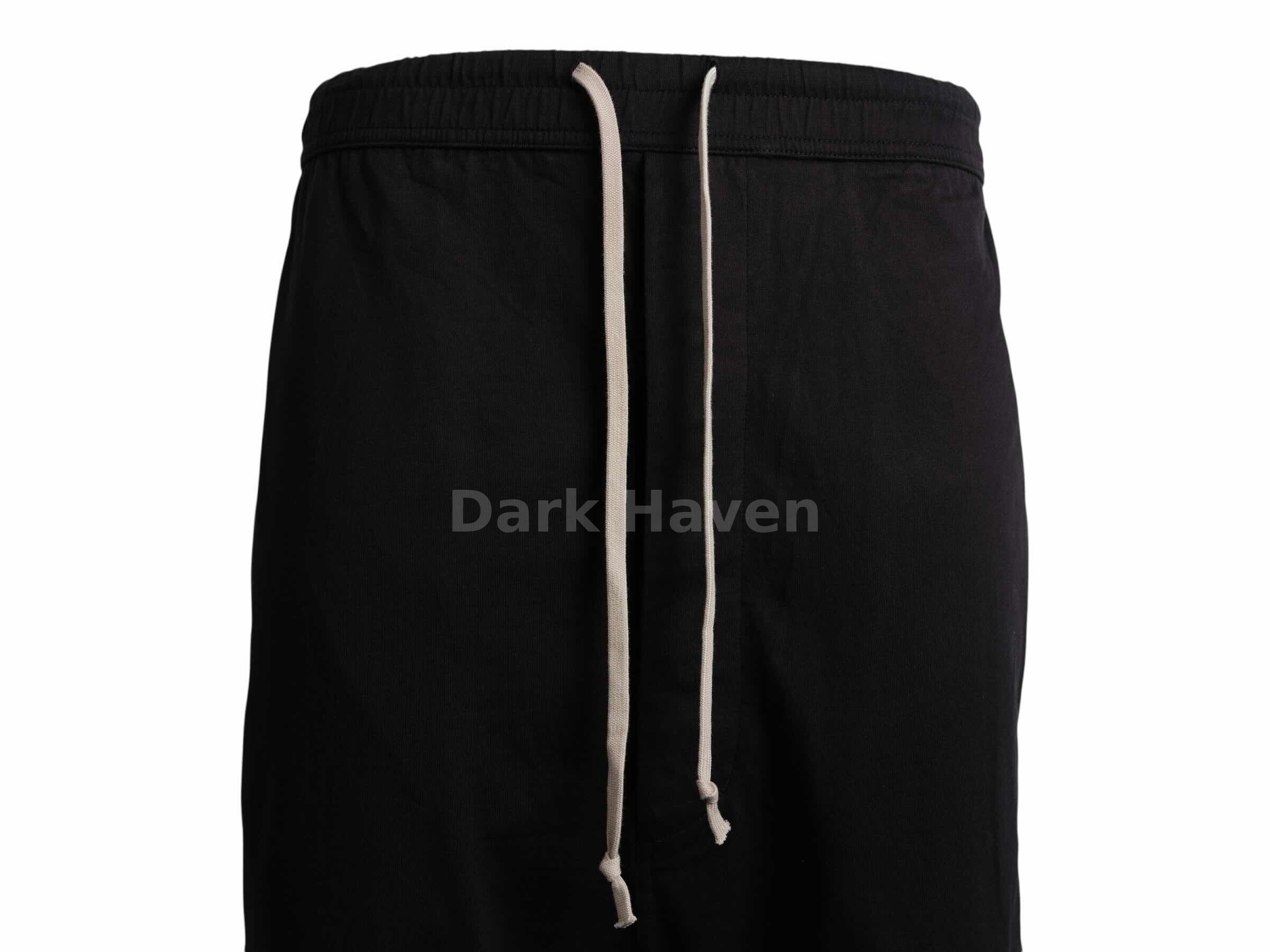 Rick Owens Cotton Drawstring Pods Shorts