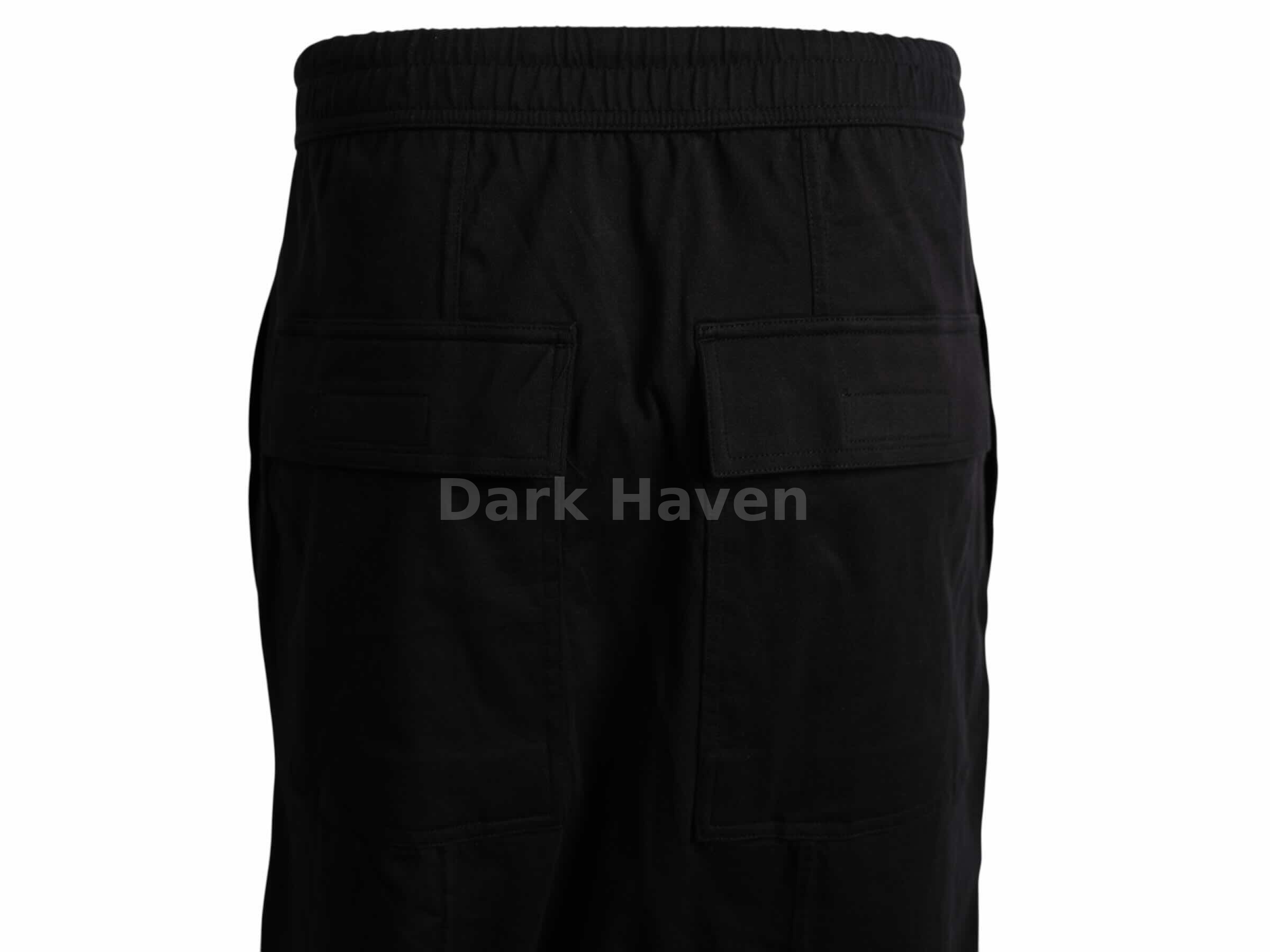 Rick Owens Cotton Drawstring Pods Shorts