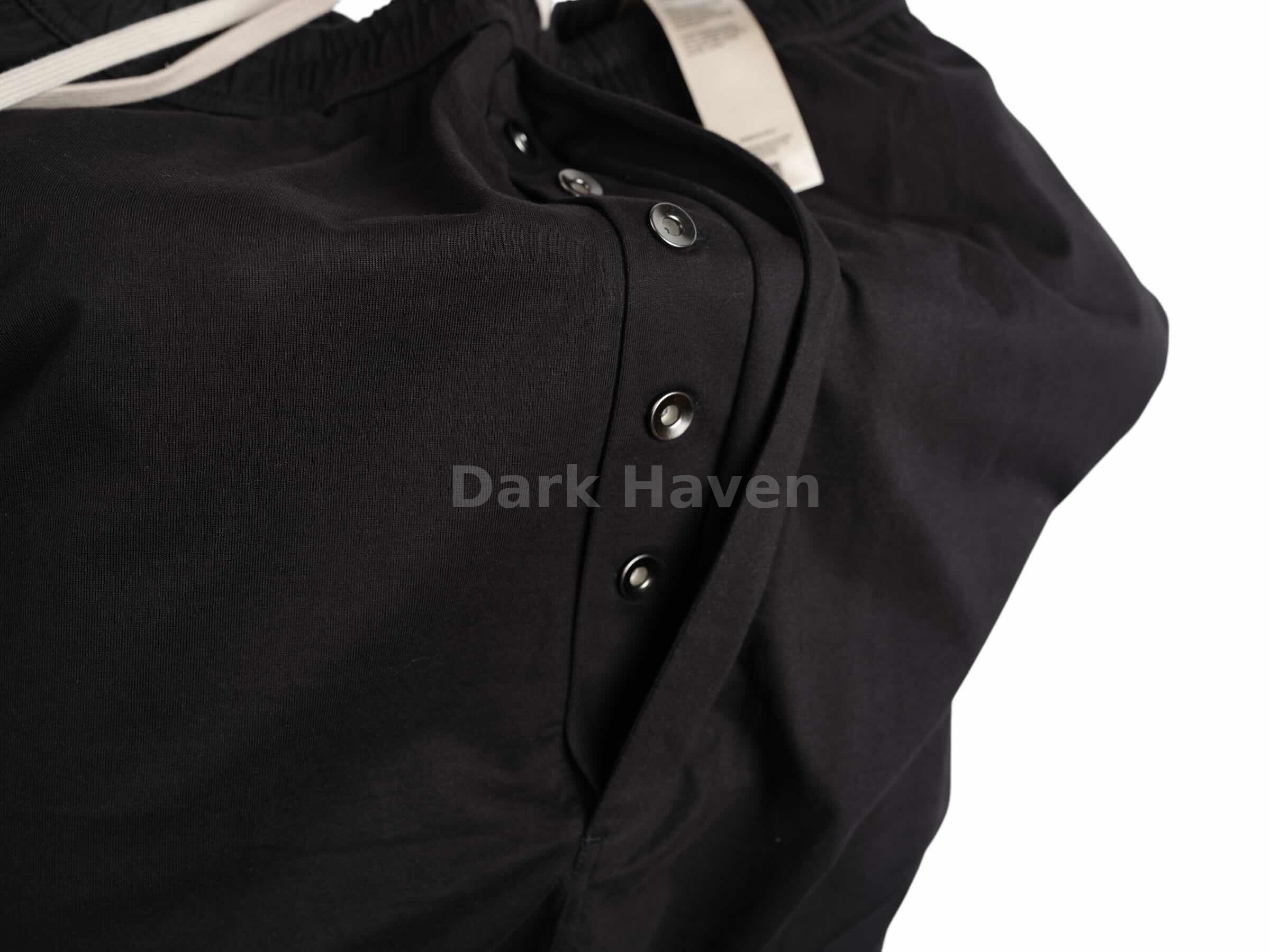 Rick Owens Cotton Drawstring Pods Shorts