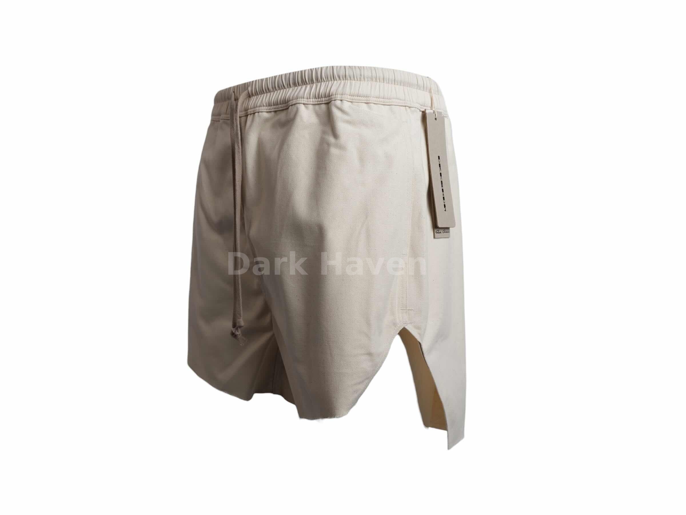 Rick Owens Cotton Drawstring Shorts