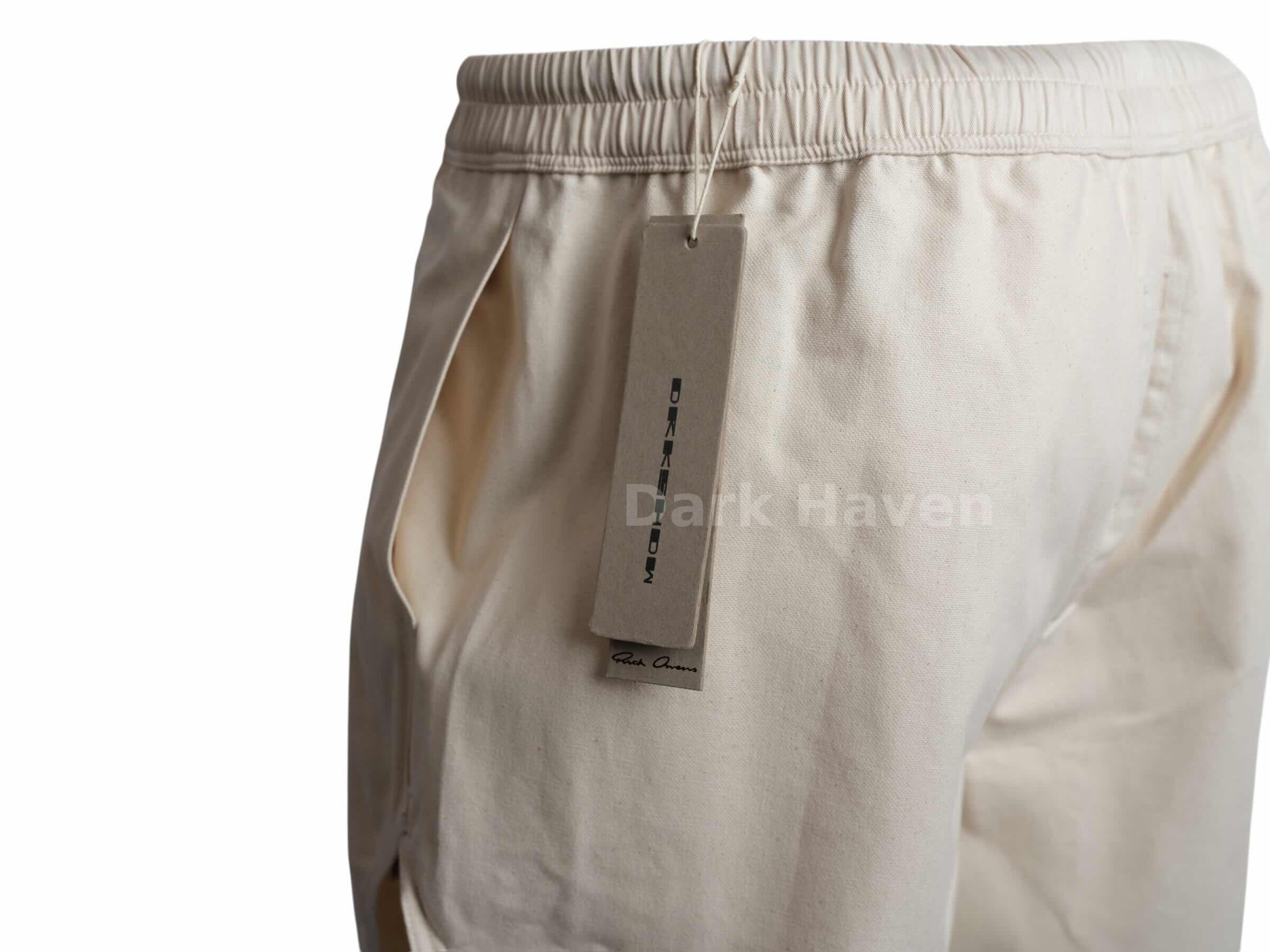 Rick Owens Cotton Drawstring Shorts