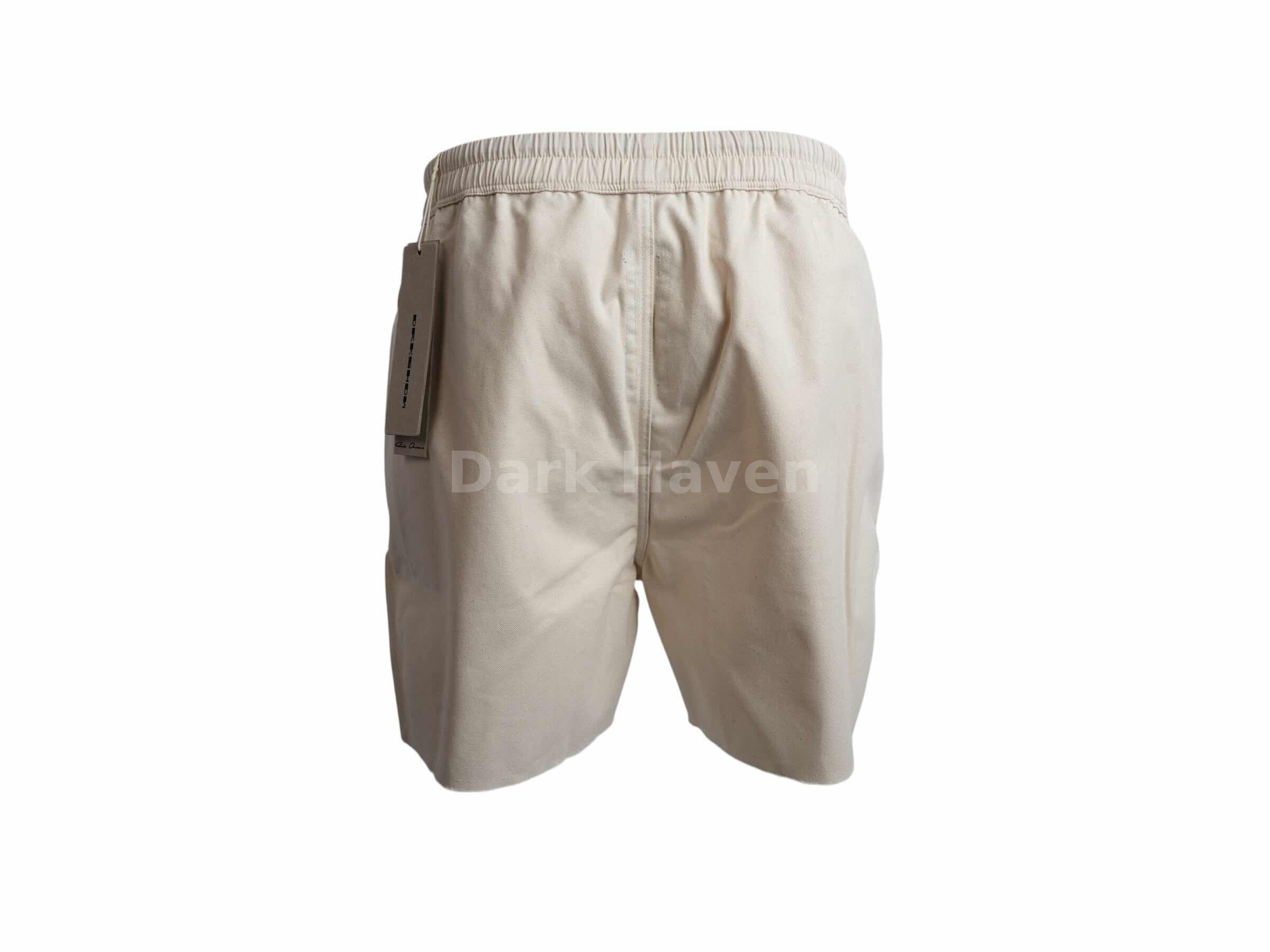 Rick Owens Cotton Drawstring Shorts