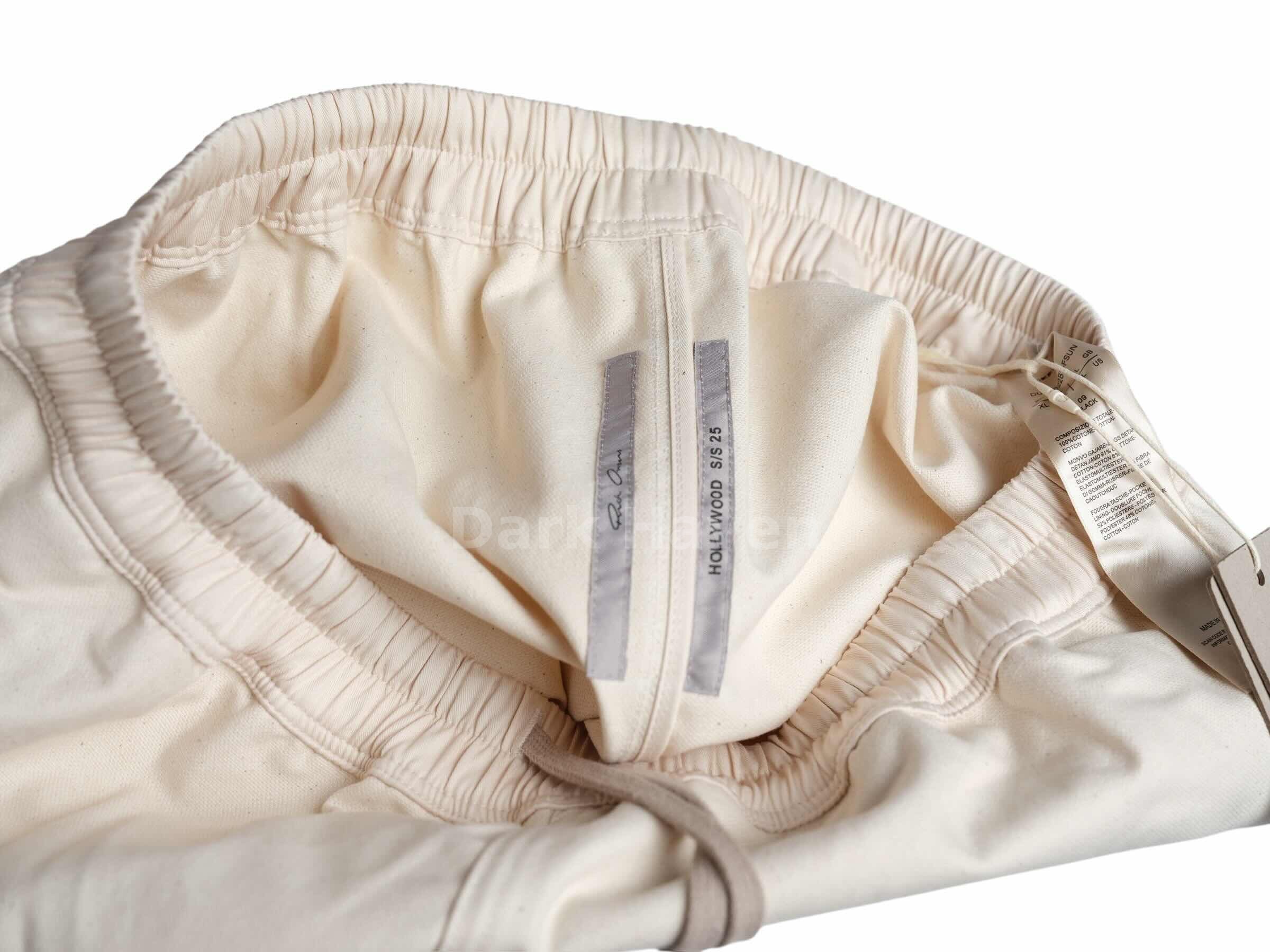 Rick Owens Cotton Drawstring Shorts